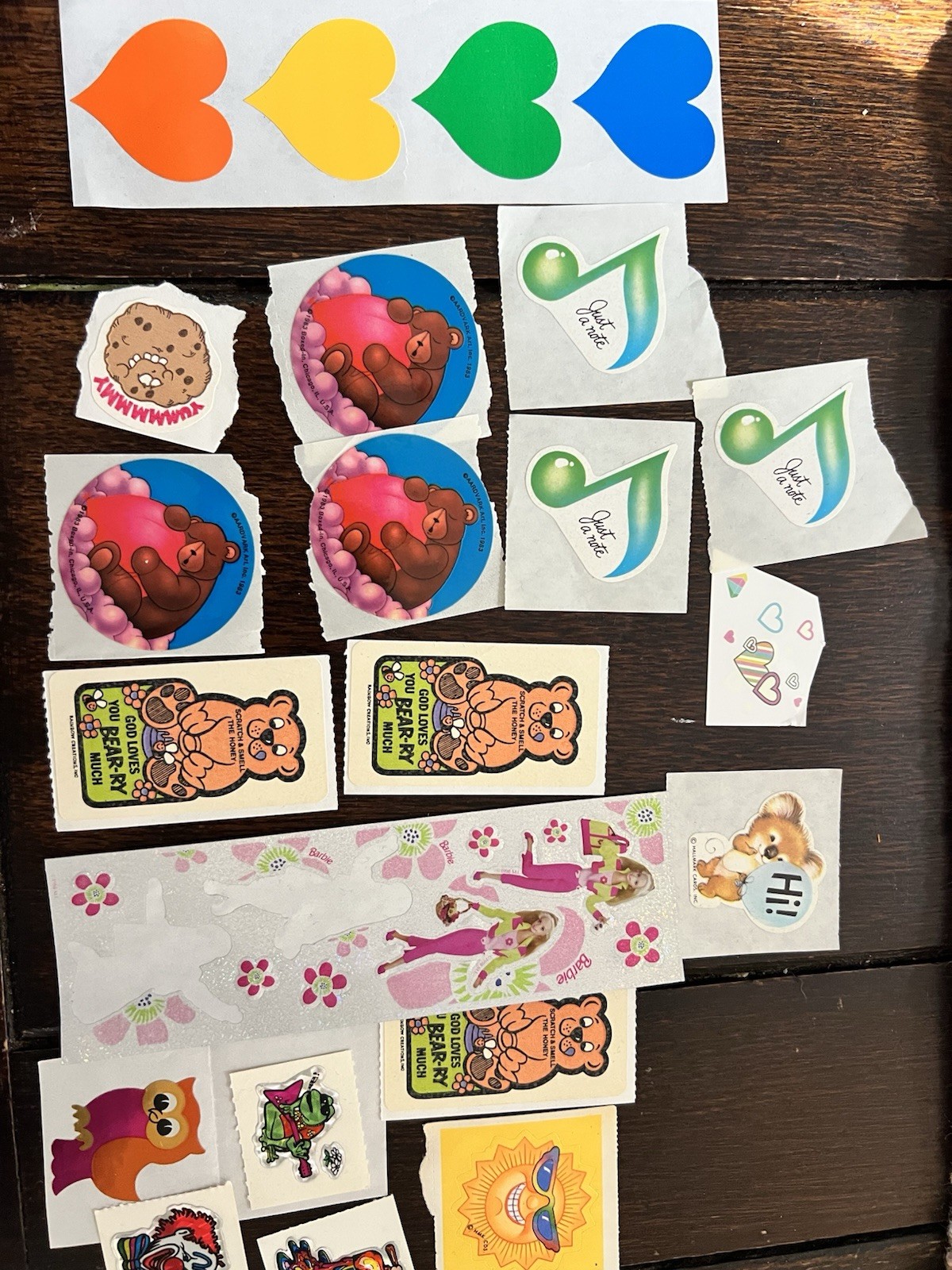 1980s Vintage Stickers Lot, 19