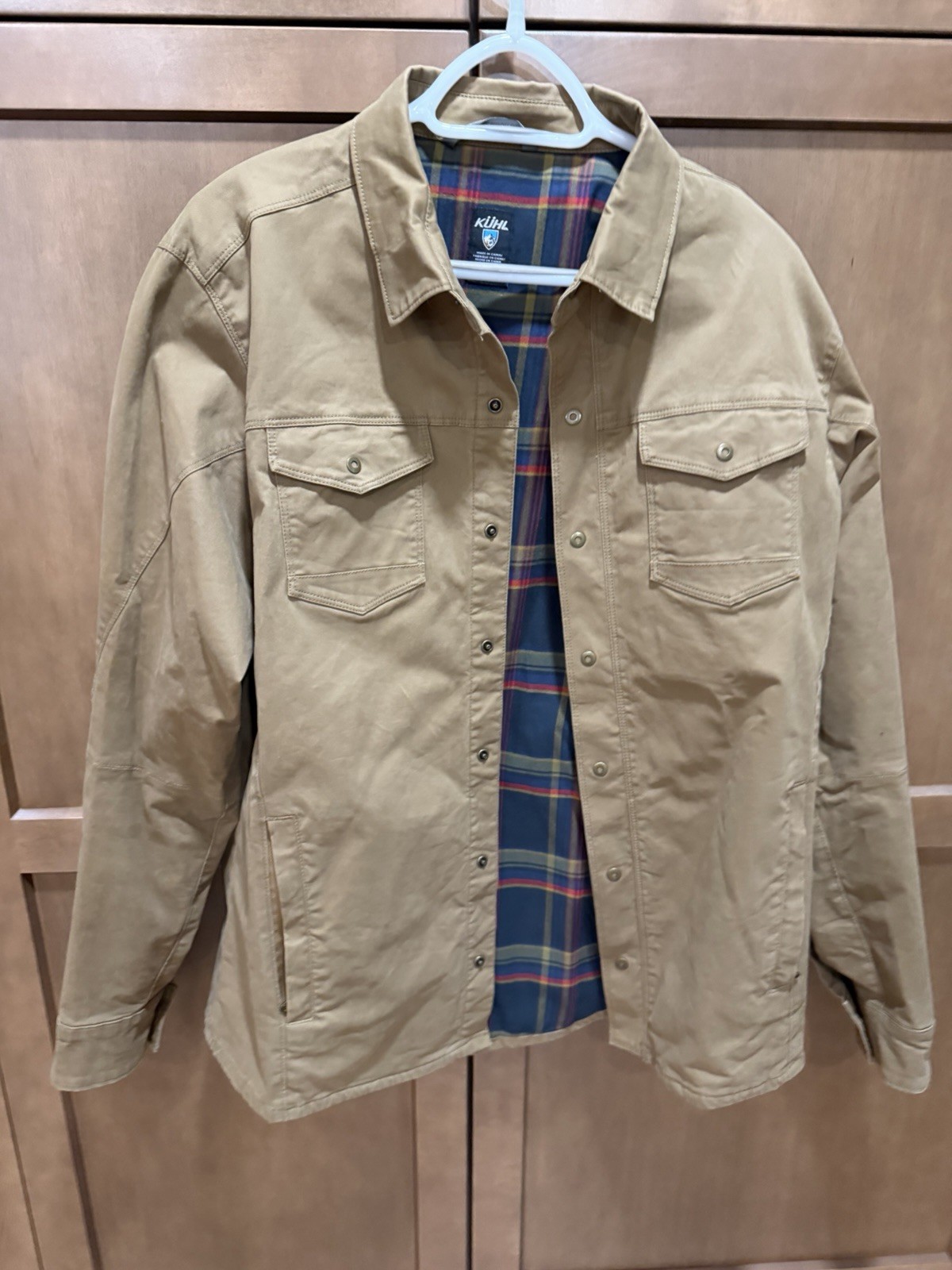 Kuhl Jac-Shirt, Flannel Limed, M, Large
