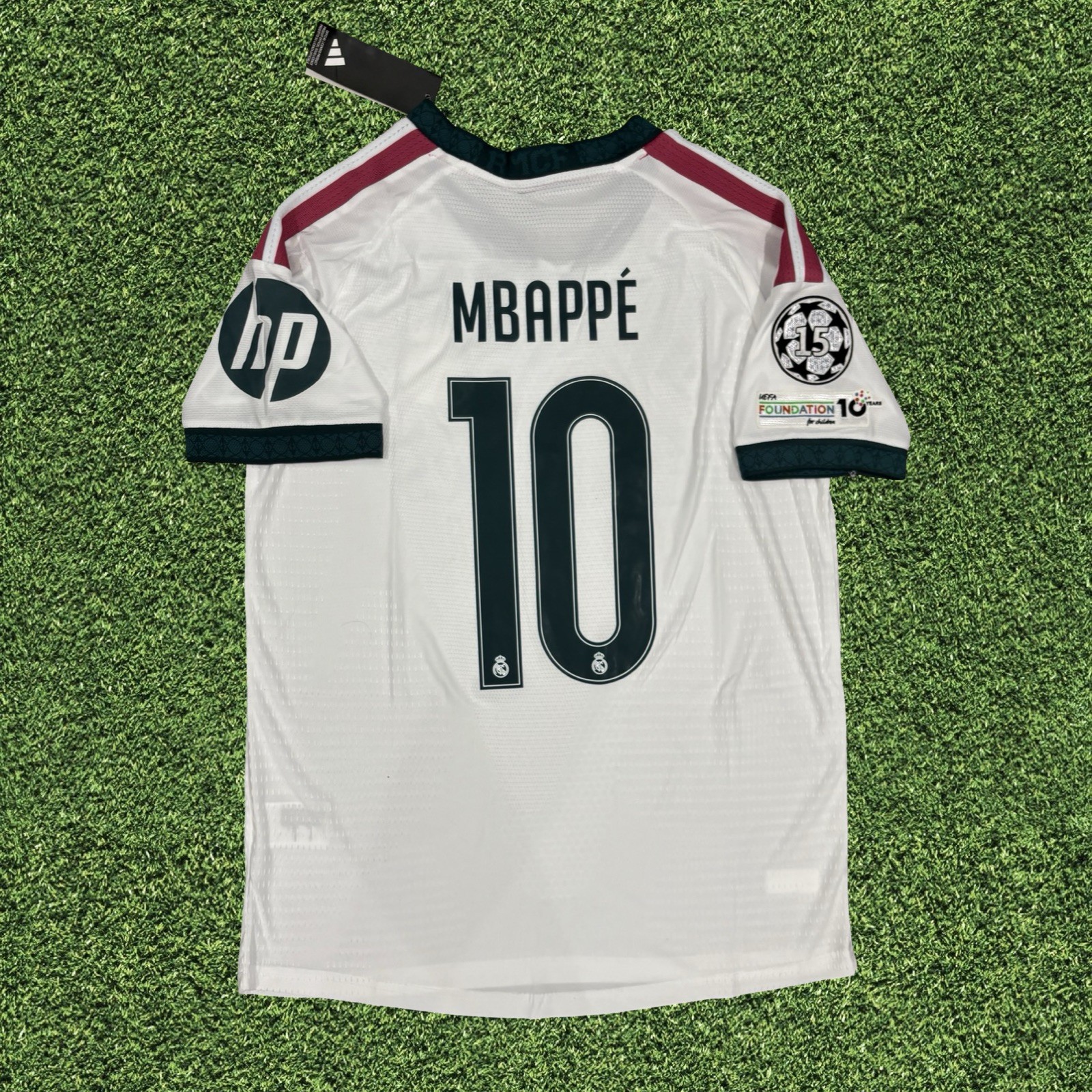 Real Madrid Mbappe #10 Home Soccer Jersey (Player Version)