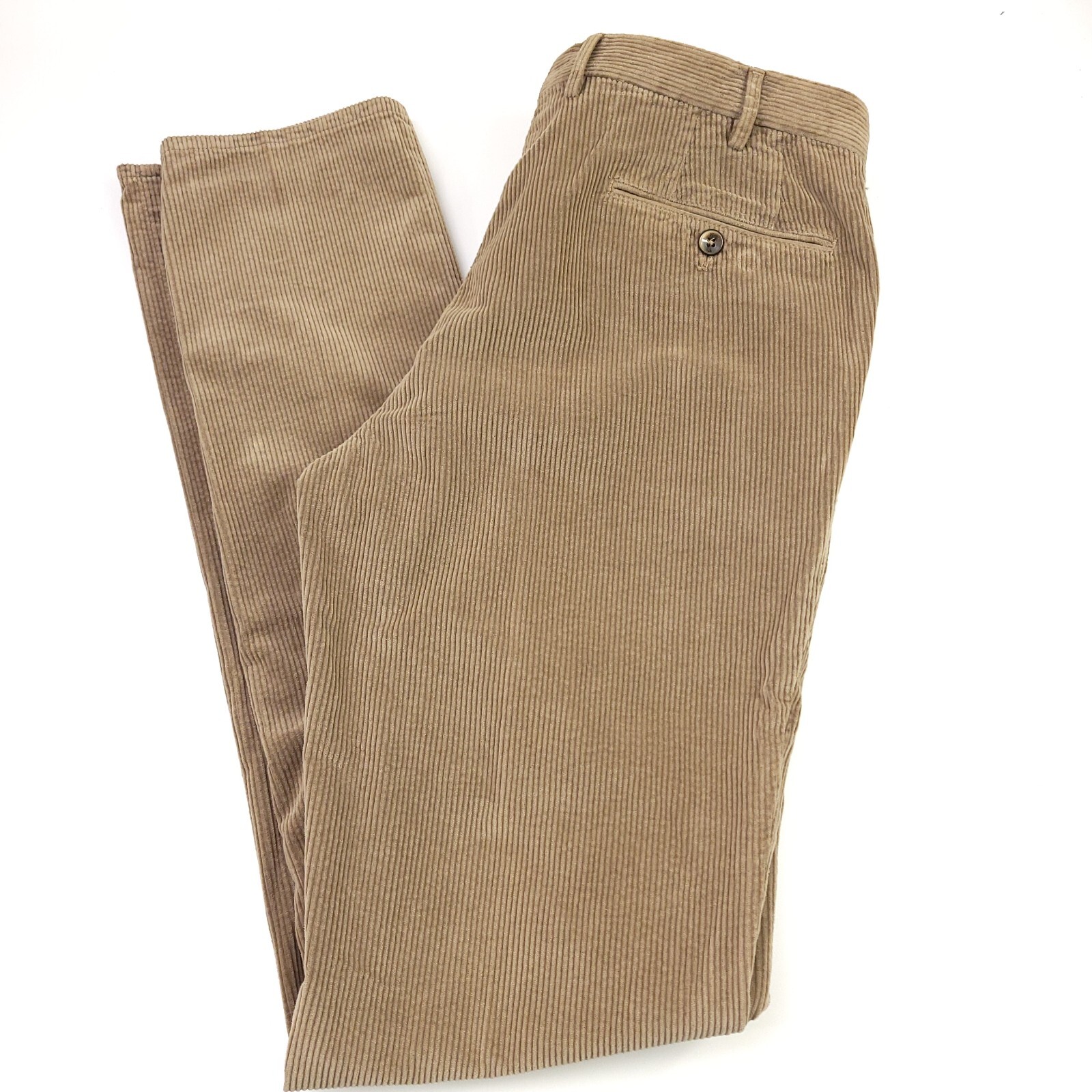 $425 PT Torino Brown Delave Slim Corduroy Pants Mens Size (Italy 56) US 40 X 36