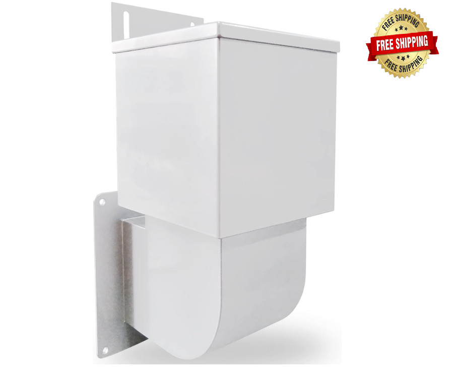 Cubierta de ventilación para secadora de acero inoxidable para exteriores