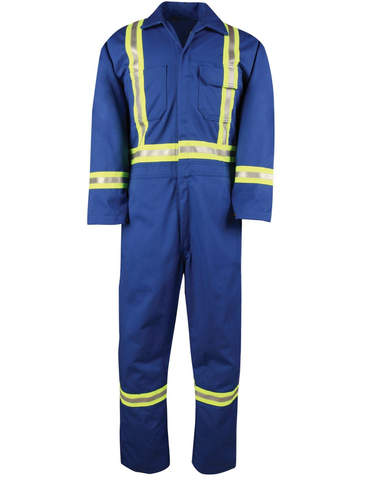 Mens Work Coveralls Royal Blue PPE High VIS  ***Size 50  **  2XL