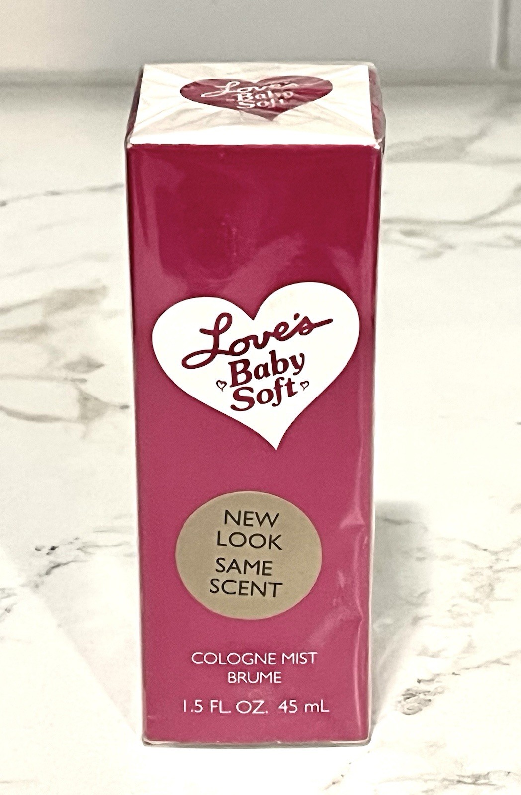 Vintage Dana Love\'s Baby Soft ~ 1.5 oz cologne mist, 45 ml NIB SEALED