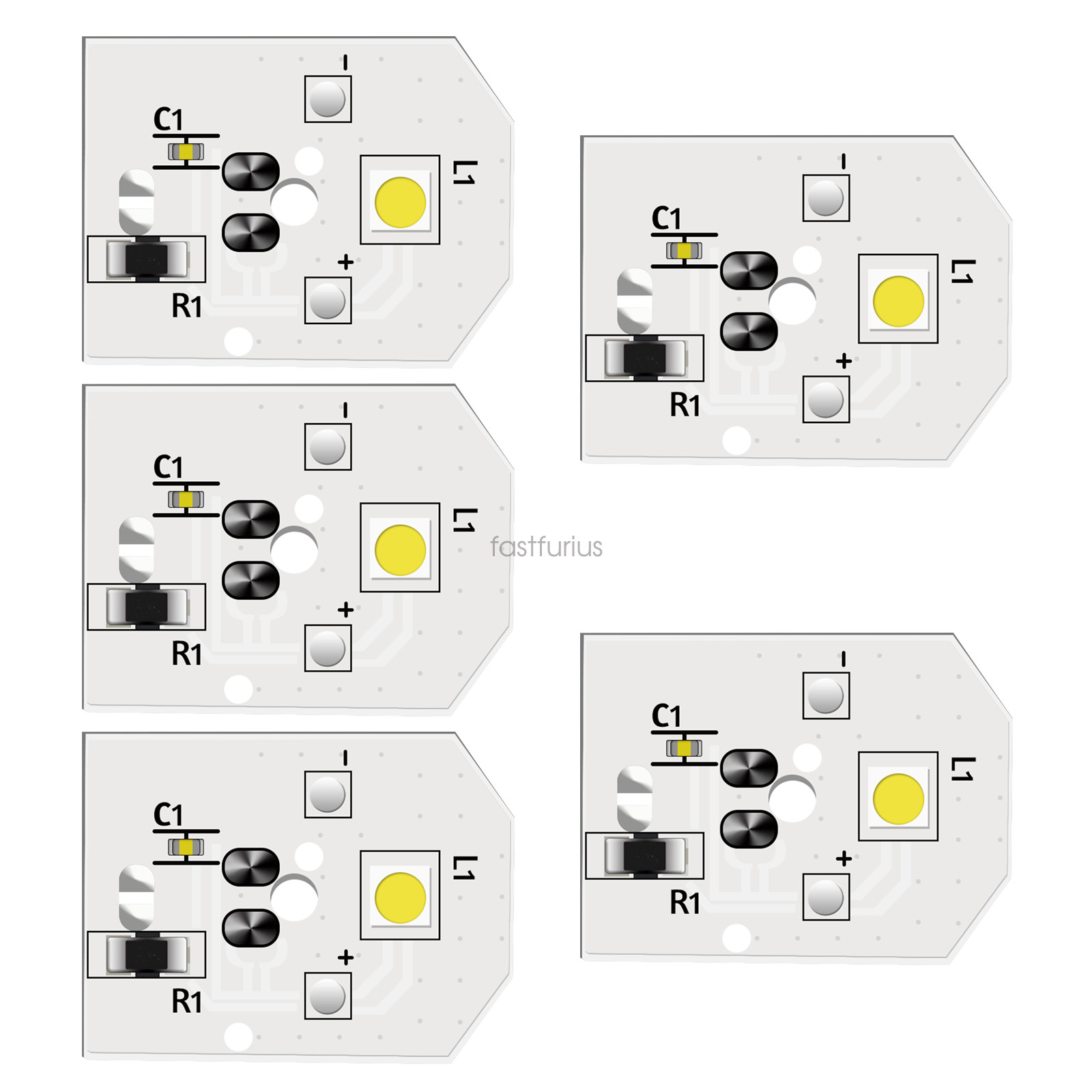 5 PCS Refrigerator Light Bulb WR55X25754 WR55X11132 Fits GE LED Light Replace 5 PCS Refrigerator Light Bulb WR55X25754 WR55X11132 Fits GE LED Light Replace