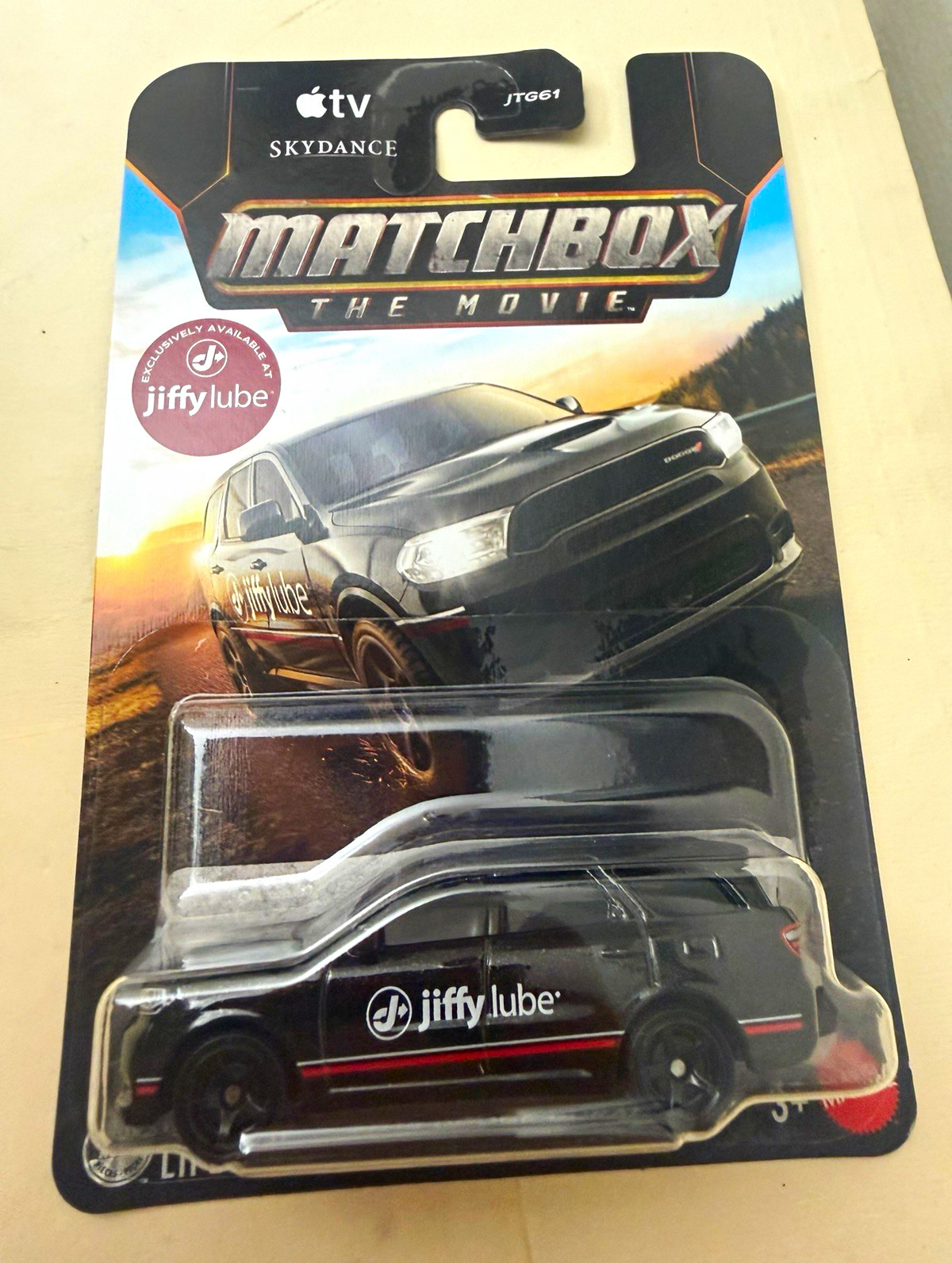 Matchbox The Movie 2023 Dodge Durango Black Jiffy Lube Diecast 1:64 New Matchbox The Movie 2023 Dodge Durango Black Jiffy Lube Diecast 1:64 New