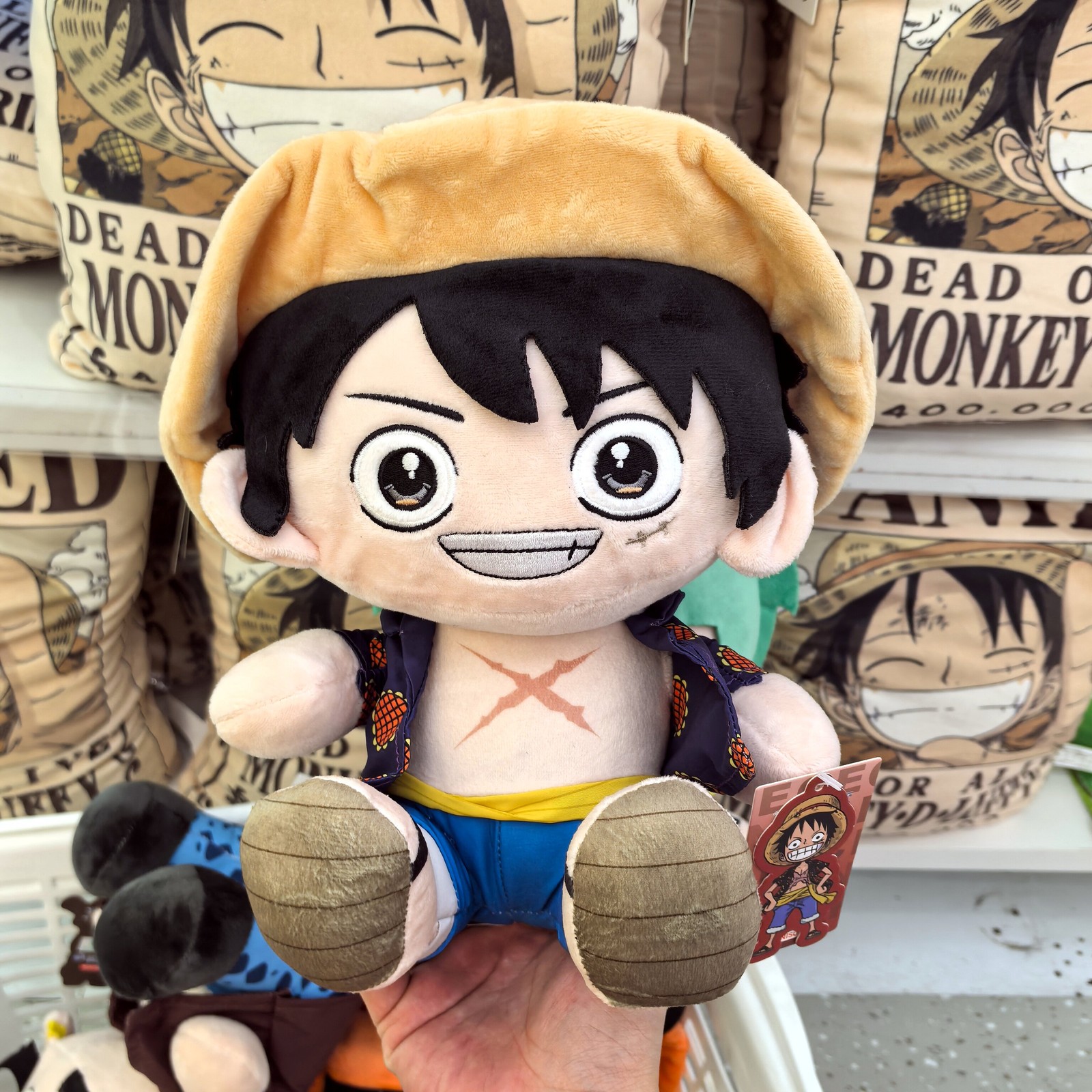Authentic MINISO One Piece Classic Series No. 12 Sitting 28CM Plush Doll Gift