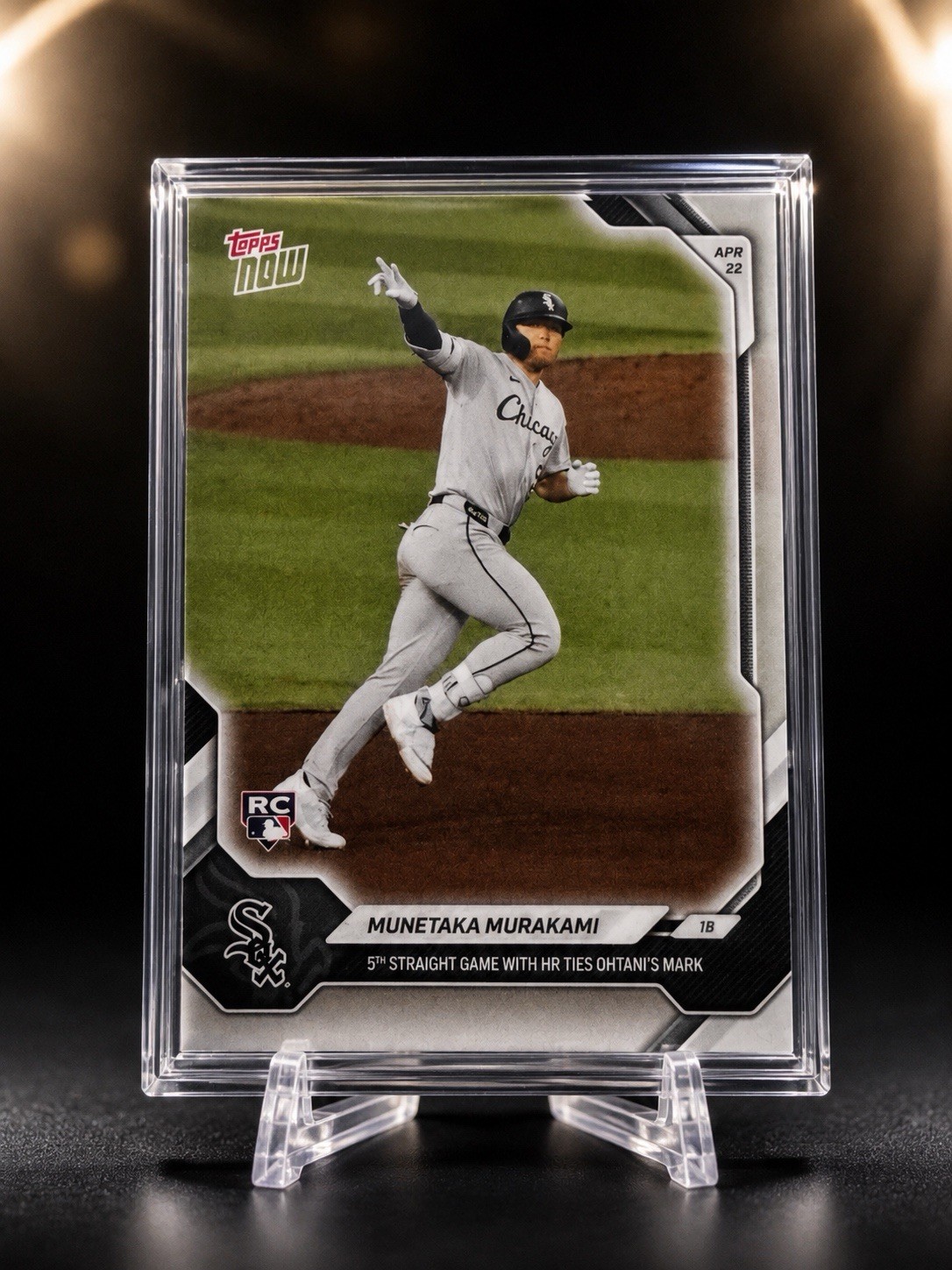 Munetaka Murakami RC Topps NOW #110 White Sox Rookie Card 2026 MLB Japan HR gem