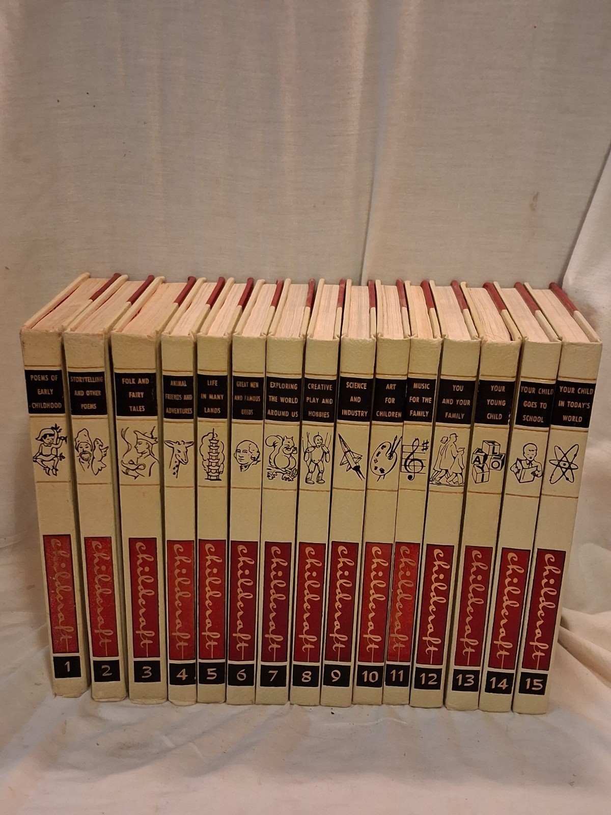 Vintage Childcraft Complete 15 Book Set 1961 Vintage Childcraft Complete 15 Book Set 1961
