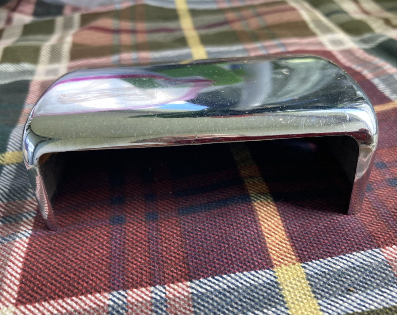 Chrome Vintage Kay Electric Guitar Bridge/Tailpiece Cover Plate Chrome Vintage Kay Electric Guitar Bridge/Tailpiece Cover Plate