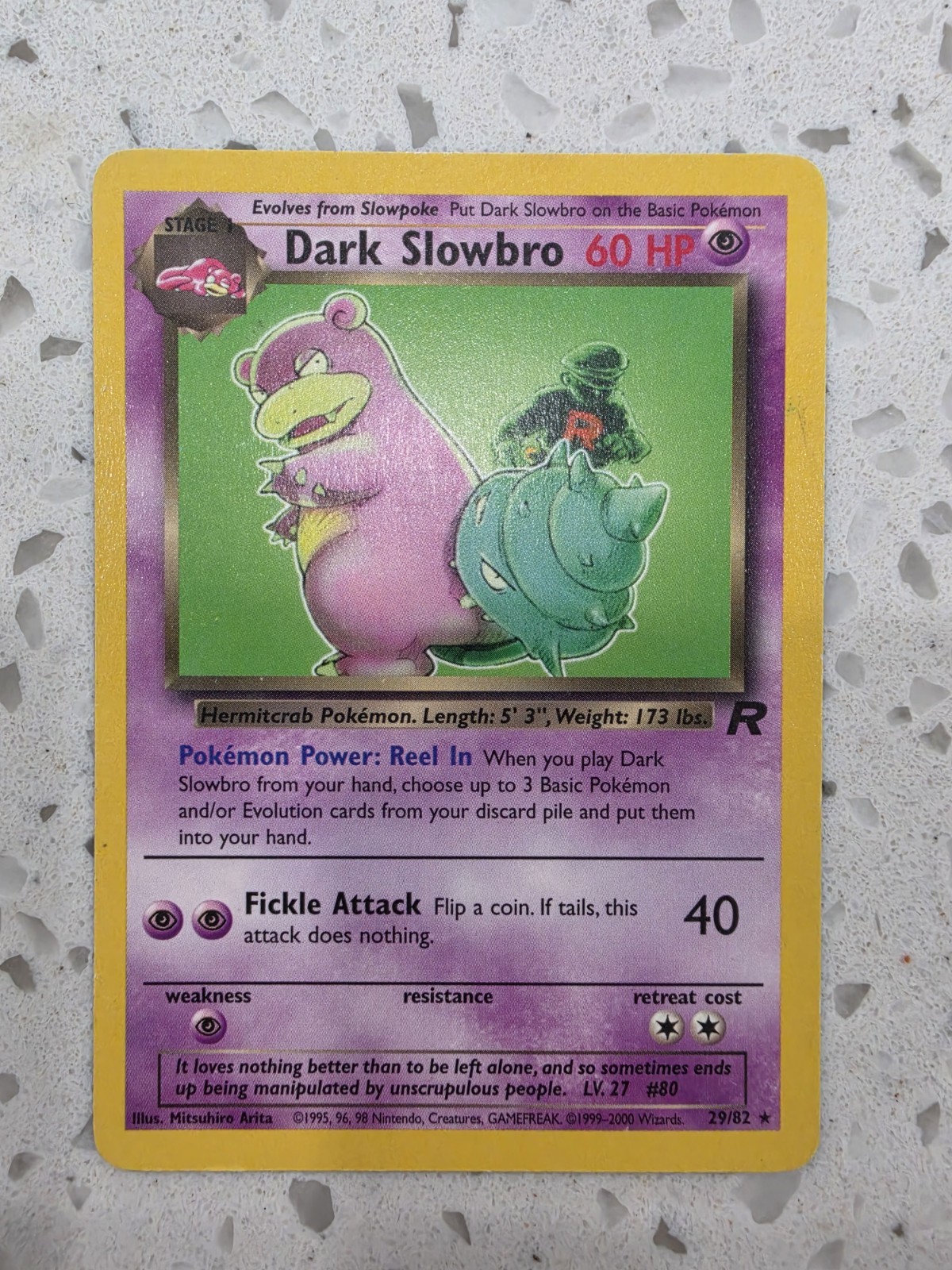 Team Rocket #29/82 Dark Slowbro (29)