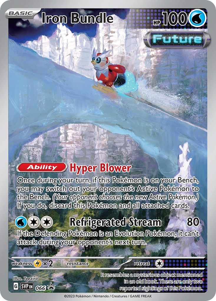 Sealed Iron Bundle Holofoil [SVP - 066] Teeziro