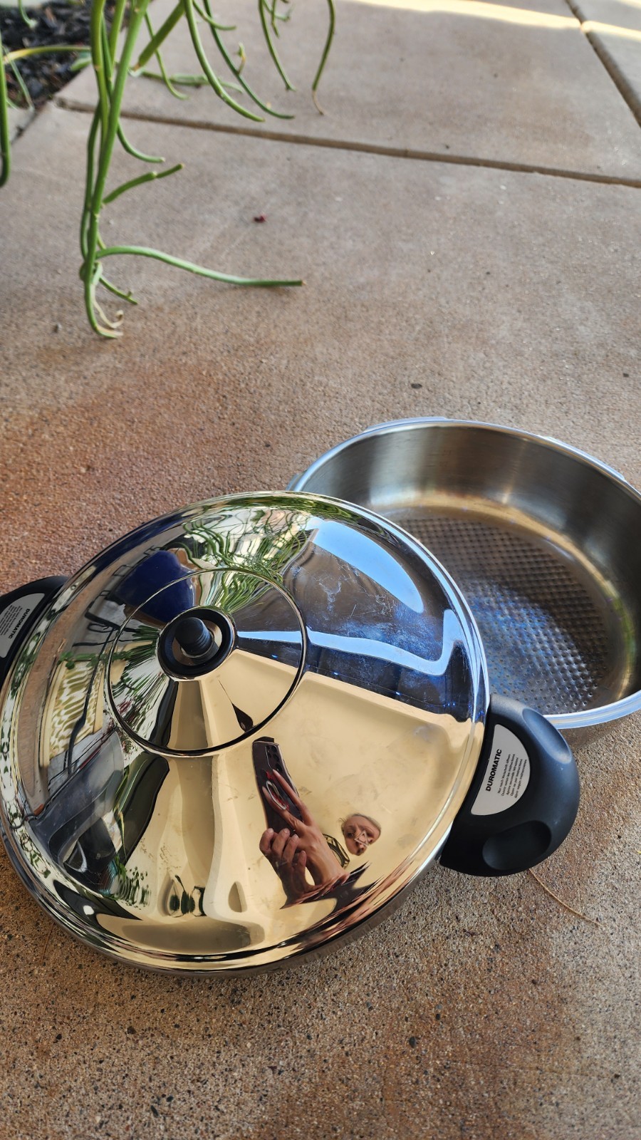 Vintage Kuhn Rikon Duromatic Pressure Cooker No. 3347 2.5L Waffle Bottom Vintage Kuhn Rikon Duromatic Pressure Cooker No. 3347 2.5L Waffle Bottom
