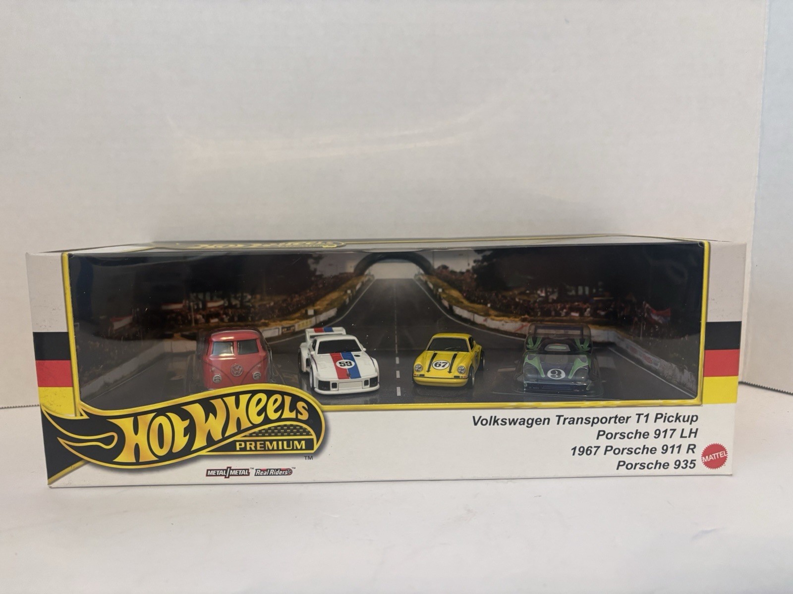 HOT WHEELS PREMIUM 2024 SET GERMANY PORSCHE 911 935 917 VOLKSWAGEN TRANSPORT HOT WHEELS PREMIUM 2024 SET GERMANY PORSCHE 911 935 917 VOLKSWAGEN TRANSPORT