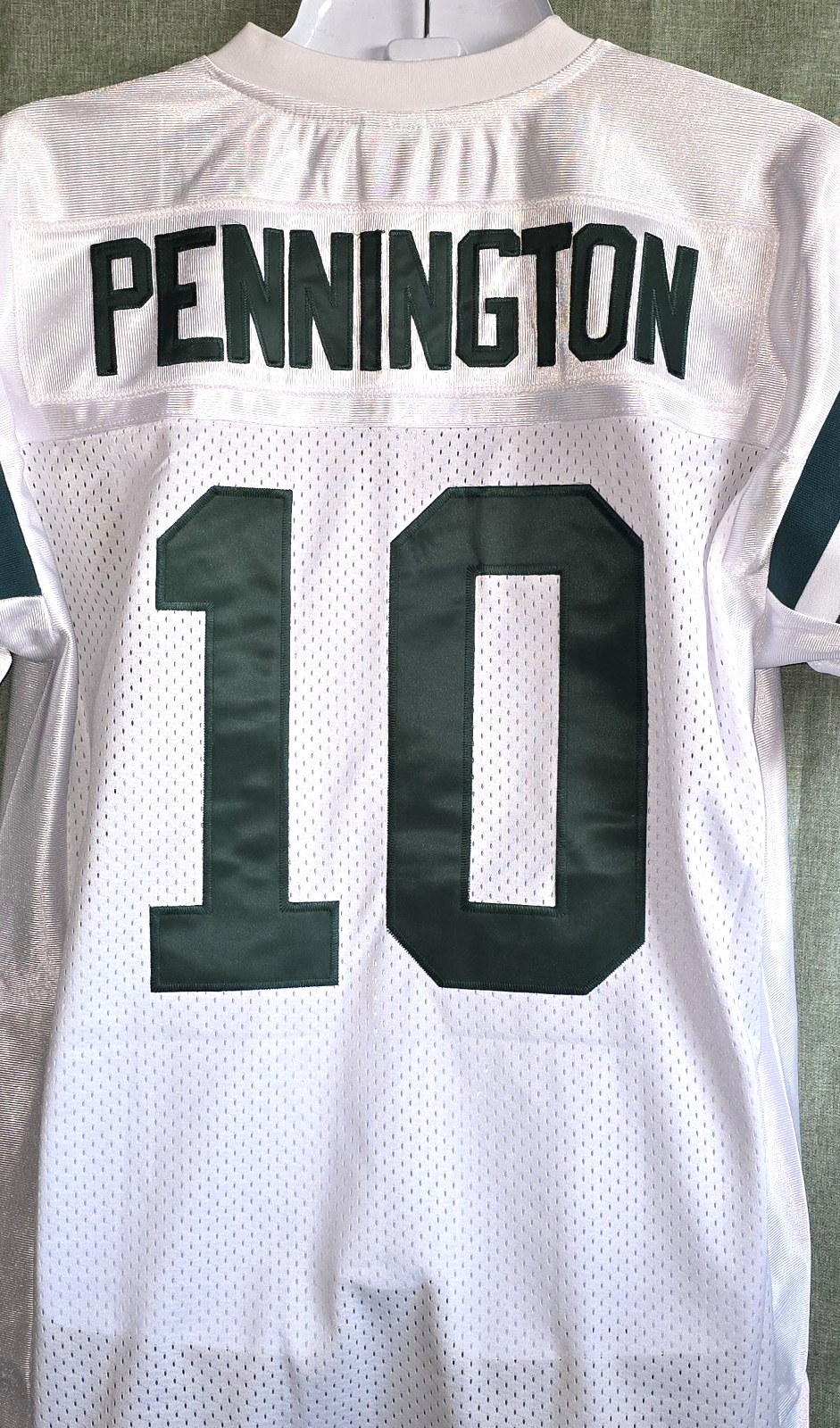 NWT Reebok Chad Pennington Jersey New York Jets Size 52.  Authentic/Vintage/Sewn