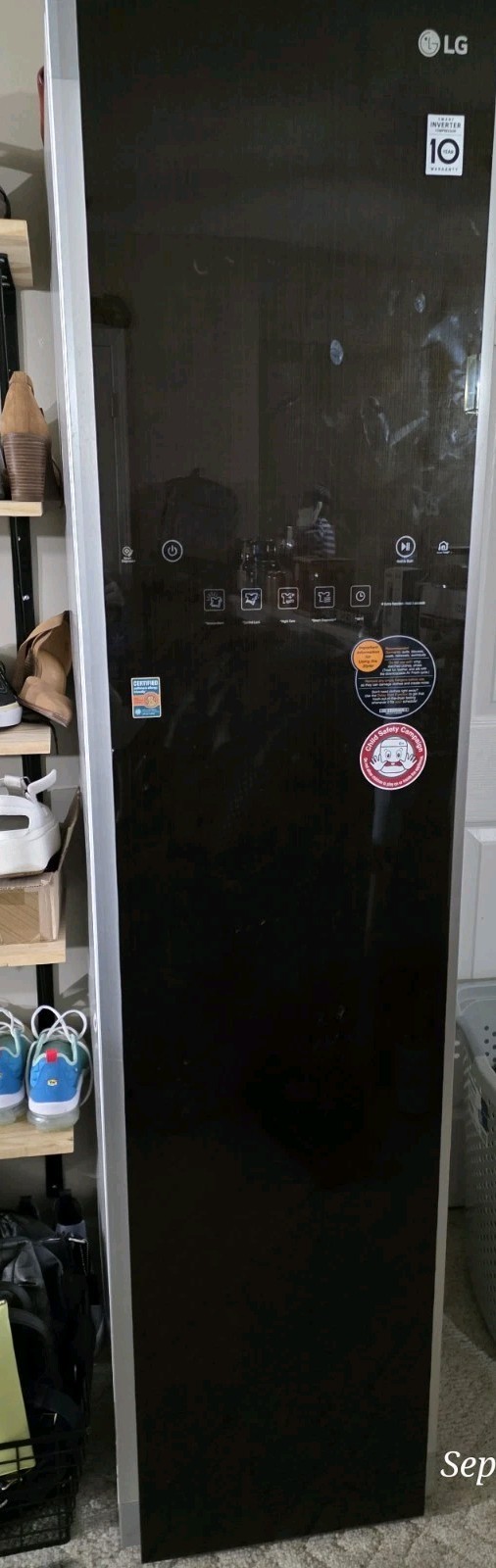 LG Styler Steam Closet-Clothing Care System, Smart Wi-Fi, Sanitize & Deodorize