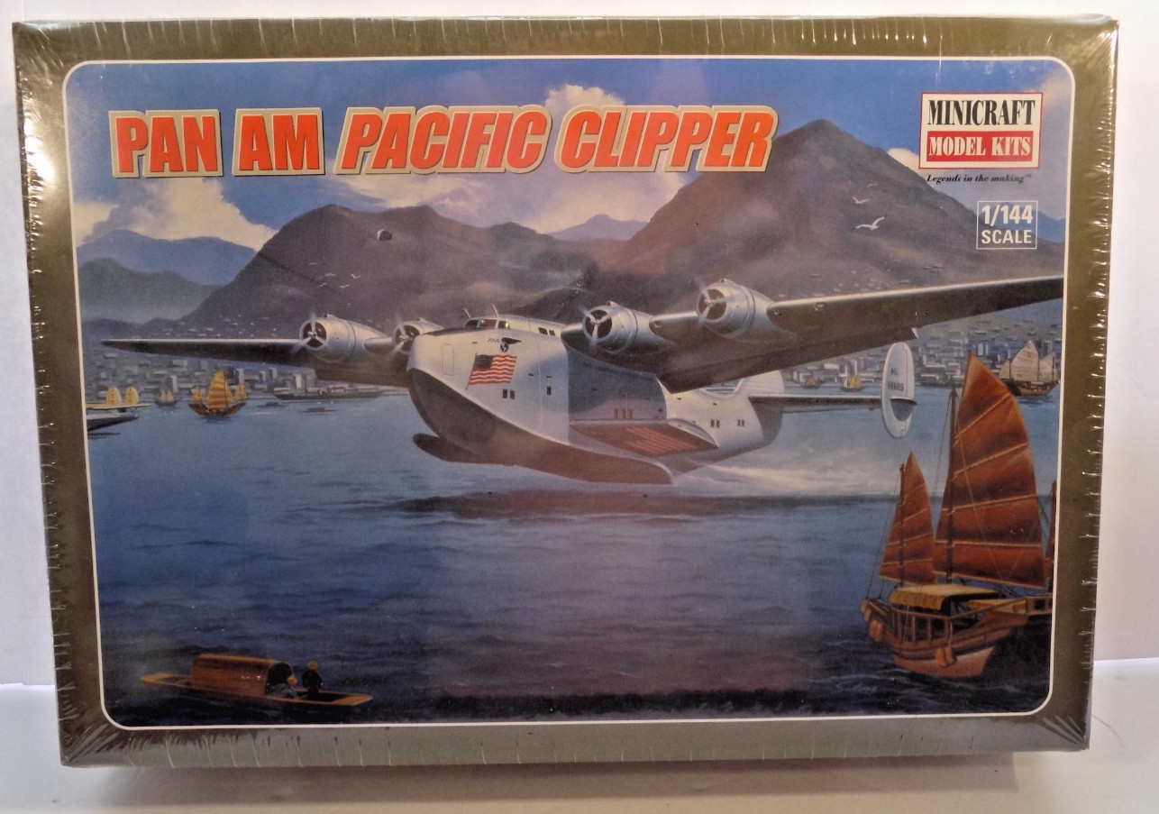 MINICRAFT Model Kits PAN AM PACIFIC CLIPPER ** NEW Factory Sealed ** 1/144 Scale