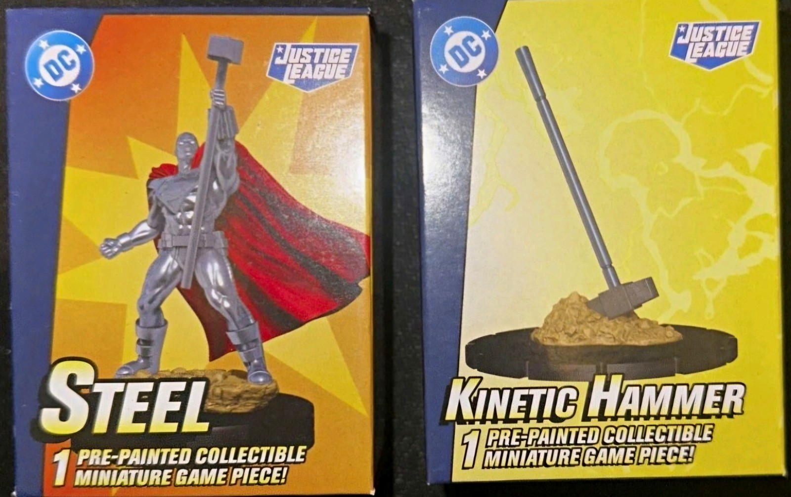 WizKids DC HeroClix War Games Steel #043 w/ Kinetic Hammer Pre-Painted WizKids DC HeroClix War Games Steel #043 w/ Kinetic Hammer Pre-Painted