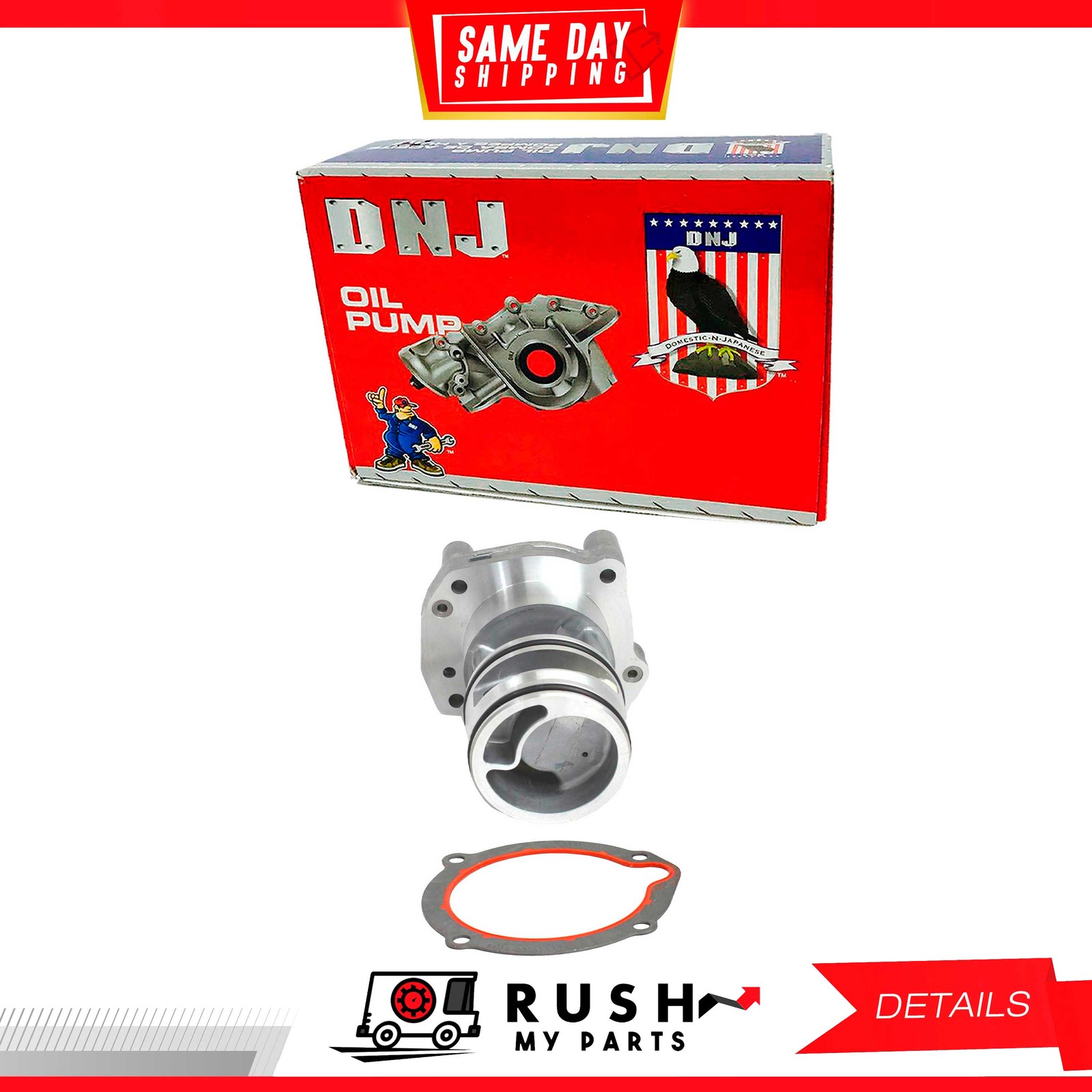 95-01 Oil Pump For Ford Mazda B2300 2.3L-2.5L L4 SOHC 8v DNJ OP448 95-01 Oil Pump For Ford Mazda B2300 2.3L-2.5L L4 SOHC 8v DNJ OP448