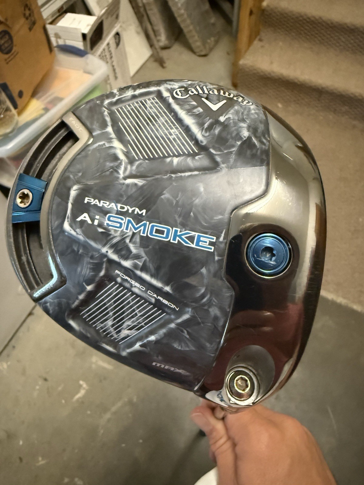 Callaway Paradym Ai Smoke MAX 9° Driver Right-Handed *HEAD w/ HEAD COVER ONLY*