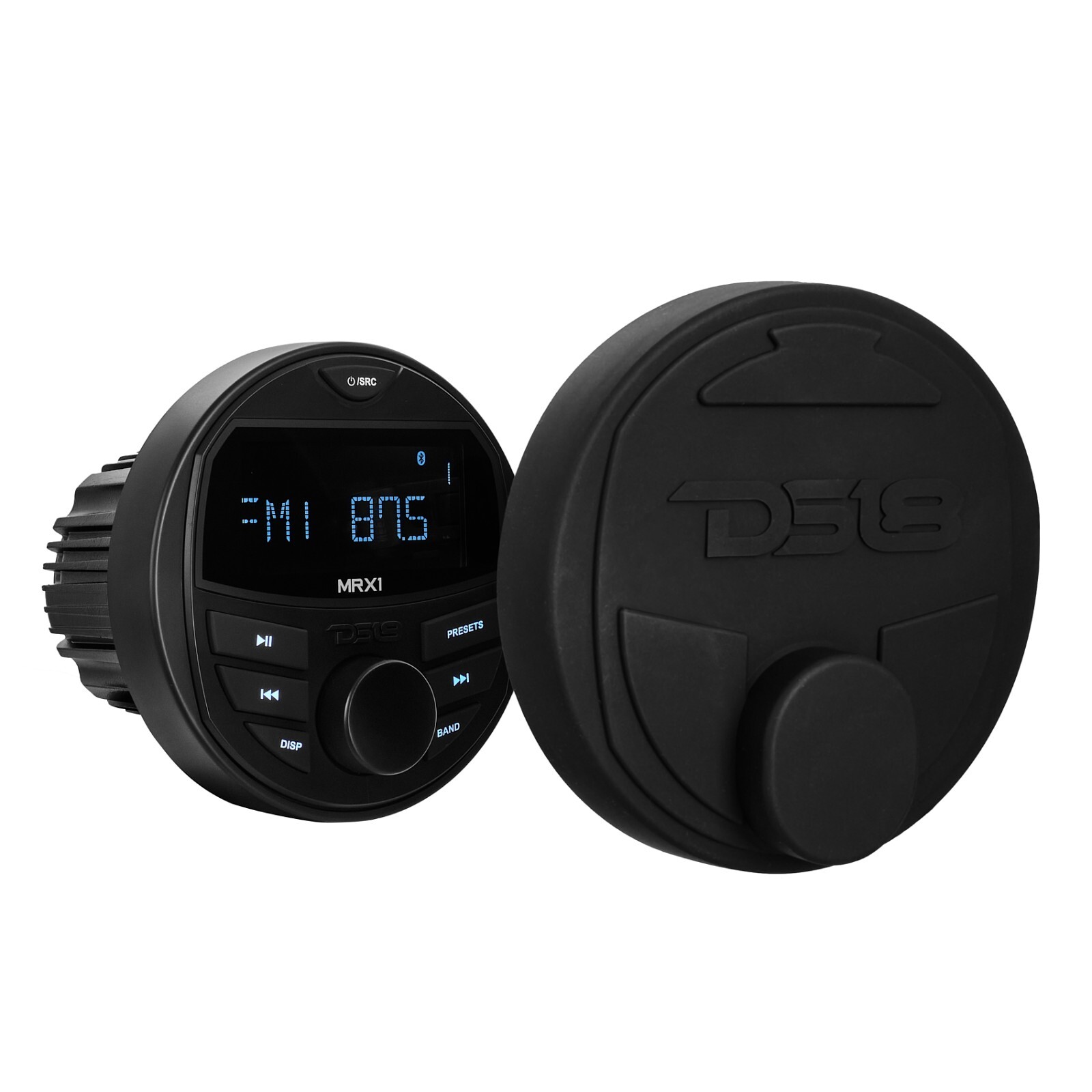 DS18 Hydro MRX1 Marine Radio Headunit LCD Screen, Bluetooth, IP65 Waterproof
