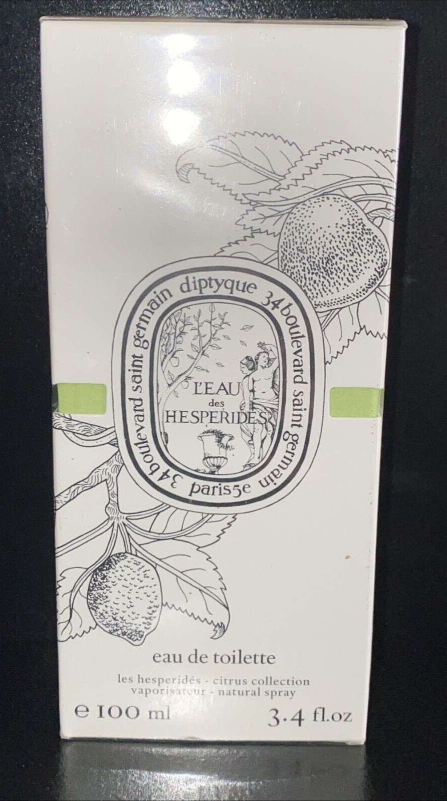 Diptyque L\'eau Des  Hesperides  EDT 3.4 fl oz  Authentic Sealed Made in France**