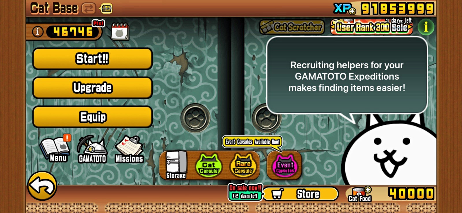PONOS The Battle Cats EN Version Maxxed You can choose what you want
