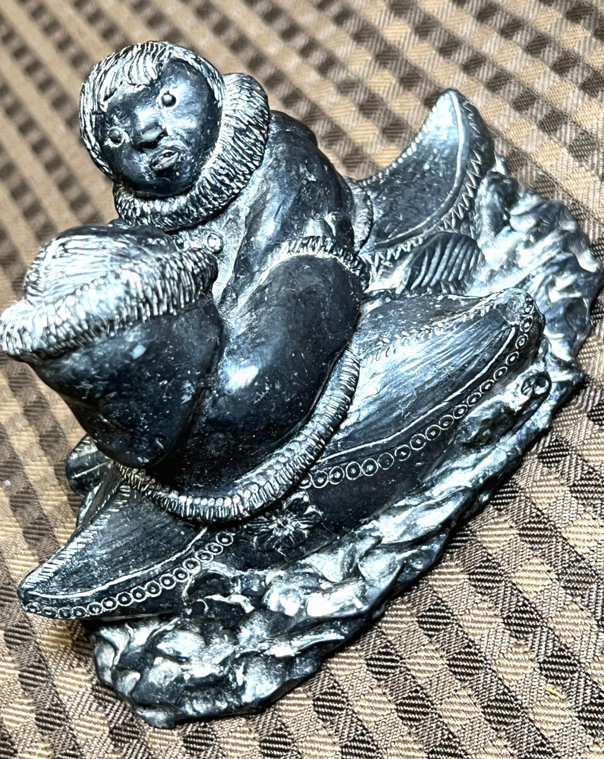 Edmund Wolf Original Sculpture Small 5\