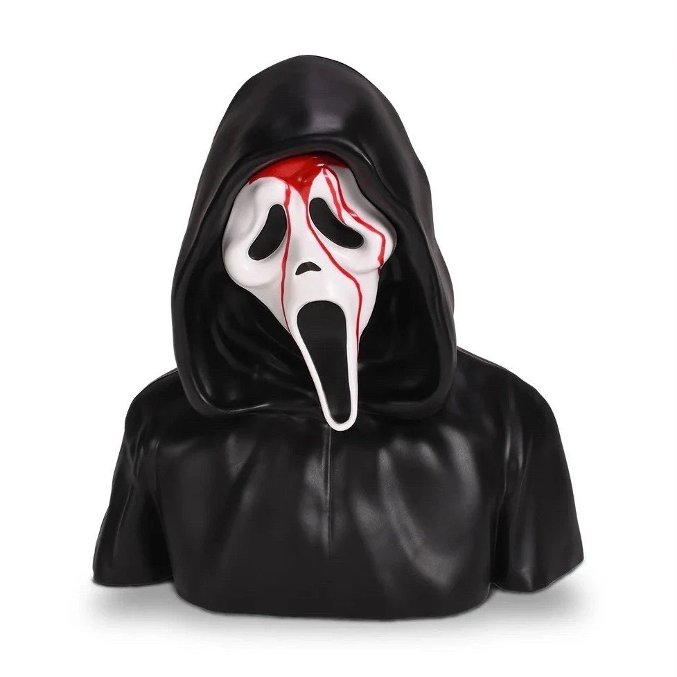 Scream 7 Ghostface Popcorn Bucket Bust Cinemark Theater Exclusive Brand New