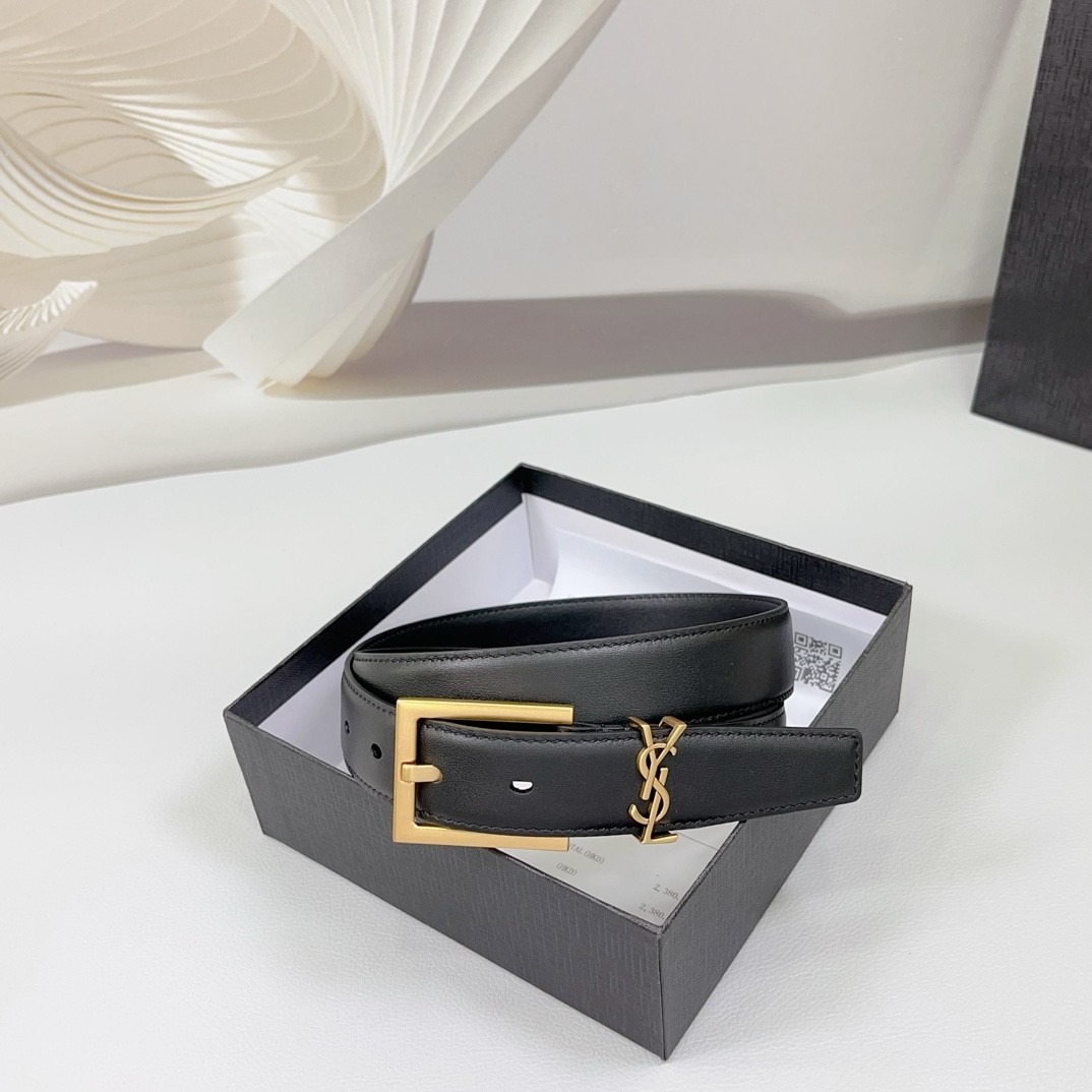 Authentic Women's Yves Saint Laurent Belt for Sale NEW YSL