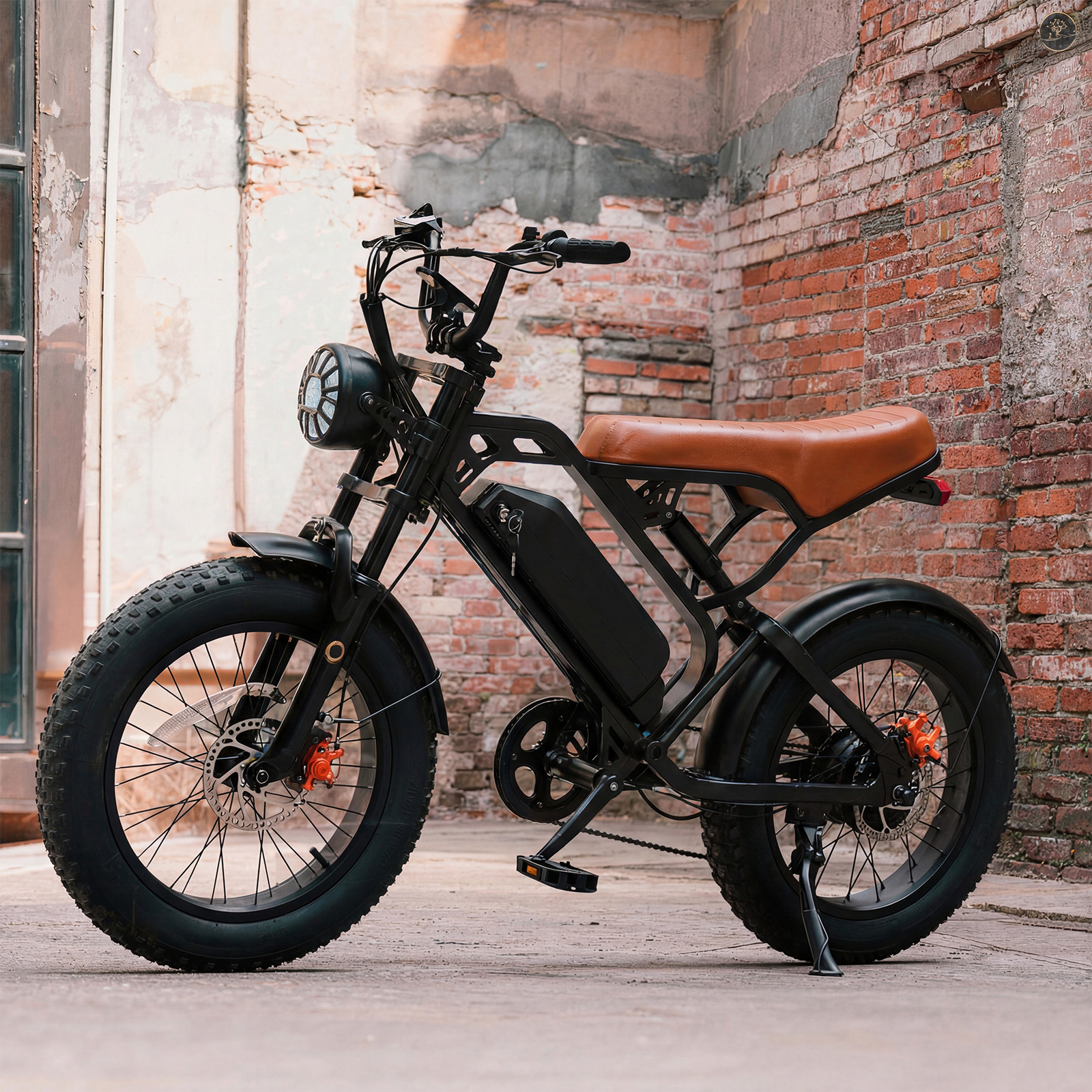 16\'\' Fat Tire Electric Bike 1500W Peak Motor 48V E-Bike 28MPH Mountain E Bicycle