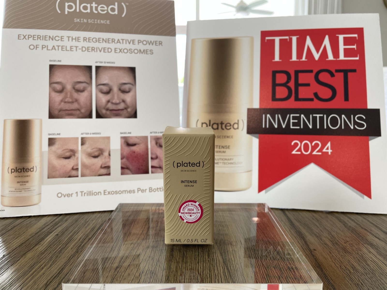 Plated Skincare Intense Serum 15ml exp 2027 New IN BOX 