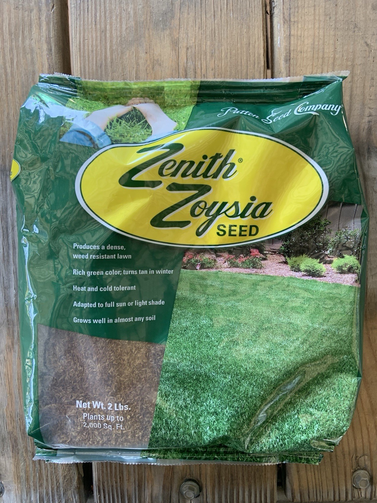 Zenith Zoysia Grass Seed – 2 Lb Bag Great For Lush Lawn Growth - WILL SHIP FAST