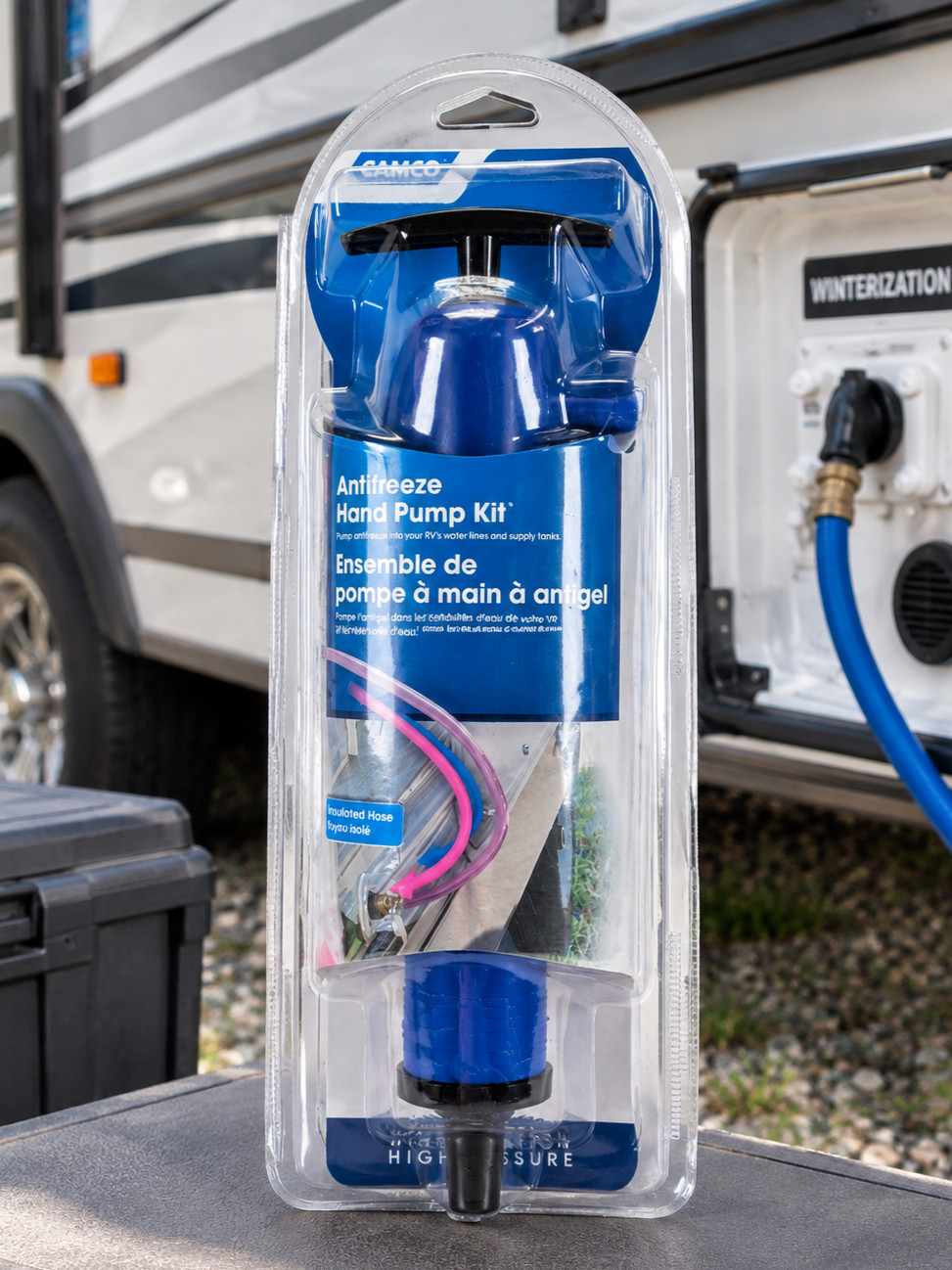 Camco RV Camper Motorhome Hand Pump Kit 36003 ANTIFREEZE WINTERIZE