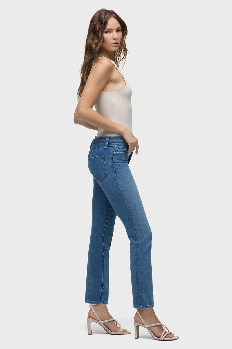 Hudson Women\'s Nico Mid-Rise Straight Leg Jean Penny 32