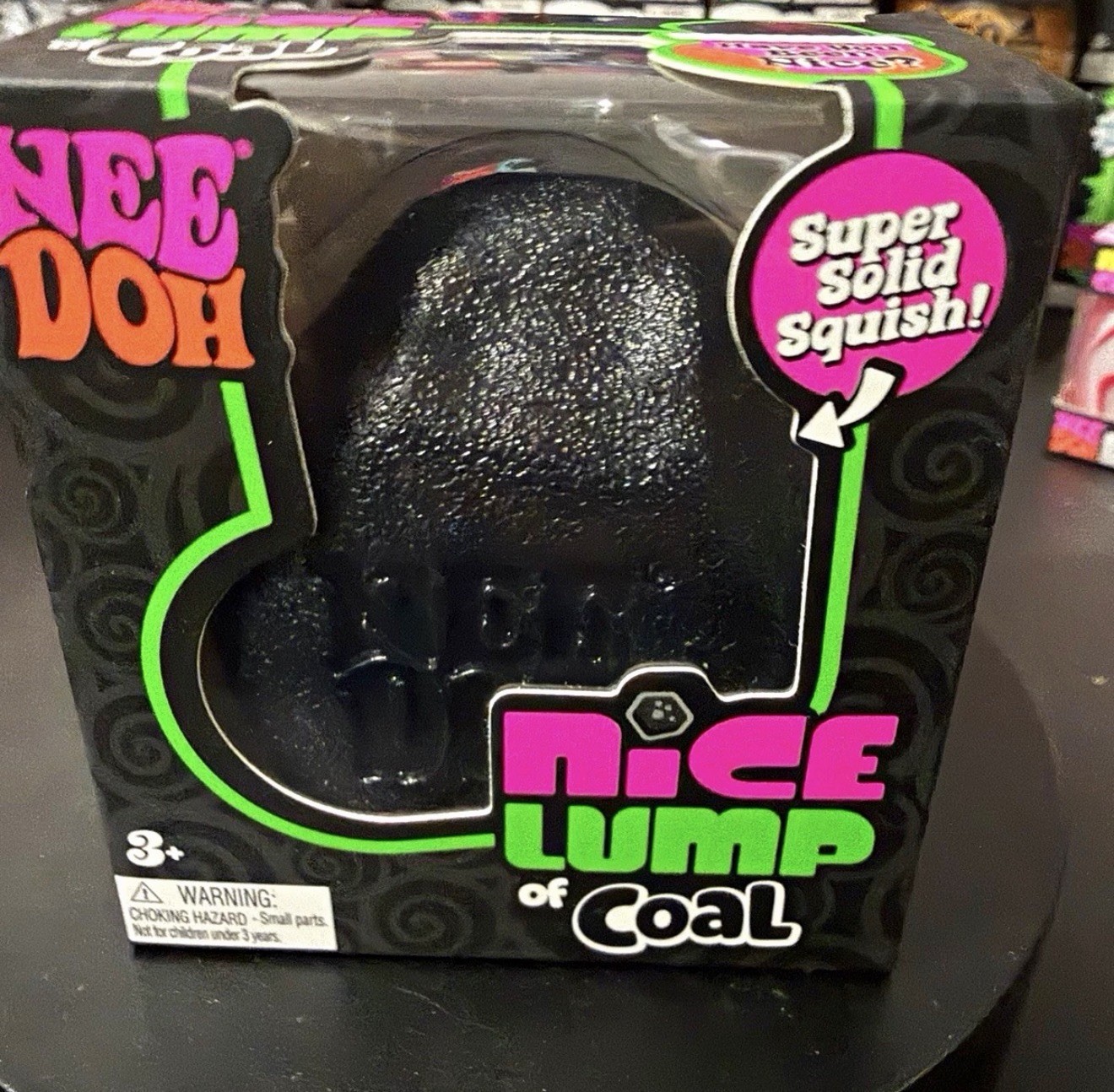 NeeDoh Nice Lump of Coal — 26135NAB NeeDoh Nice Lump of Coal — 26135NAB