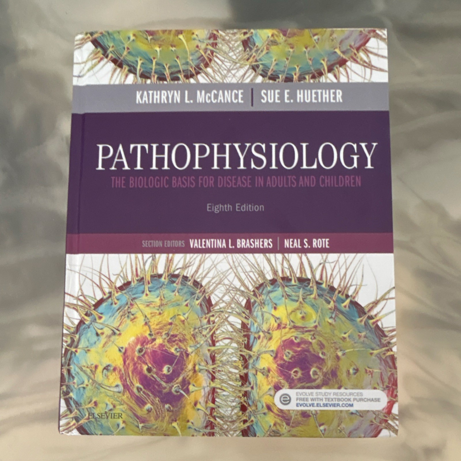 Pathophysiology Eighth Edition Hardcover by McCance & Huether