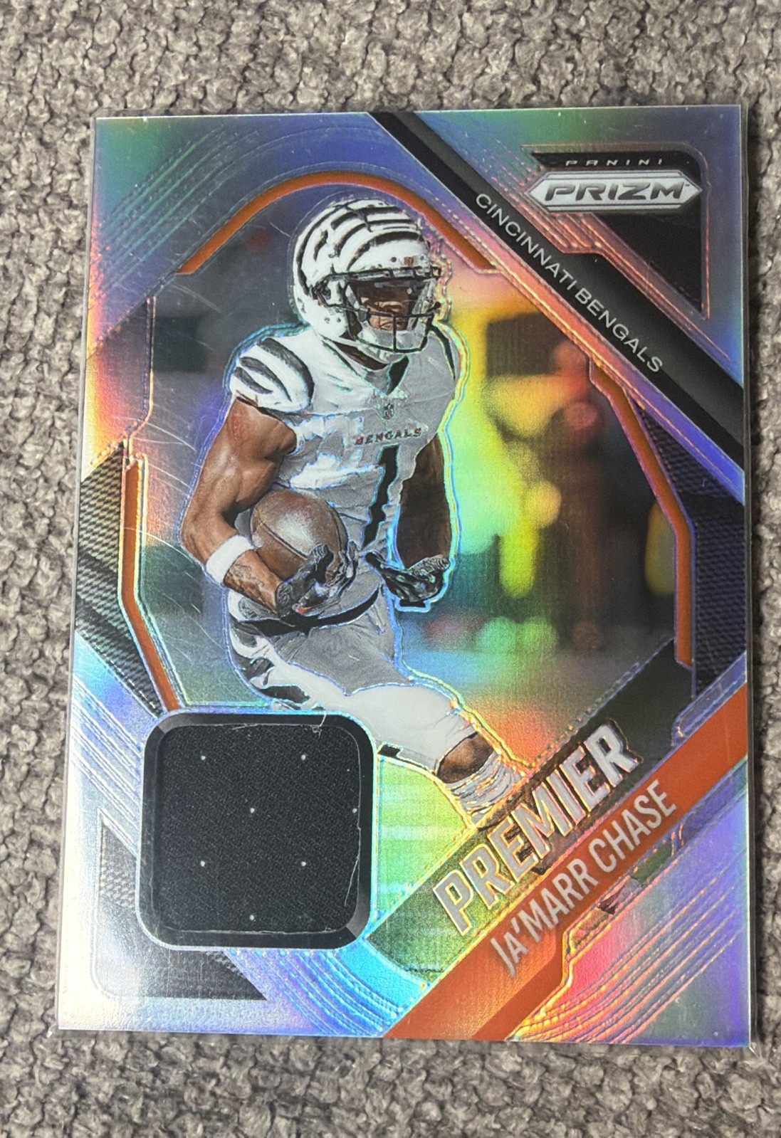 2025 Panini Prizm - Premier Jerseys Ja'Marr Chase #PJY-JCH (MEM)