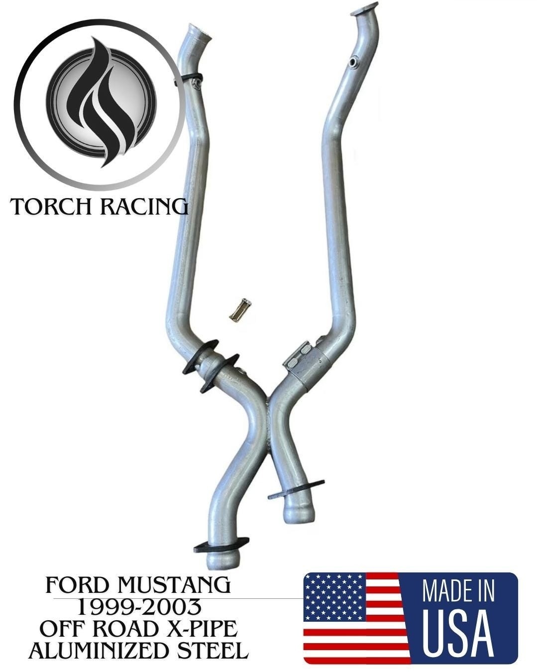 1999-2003 Mustang GT/NEW EDGE  2.5 Inch X-Pipe DIY Install *SHIPS TODAY