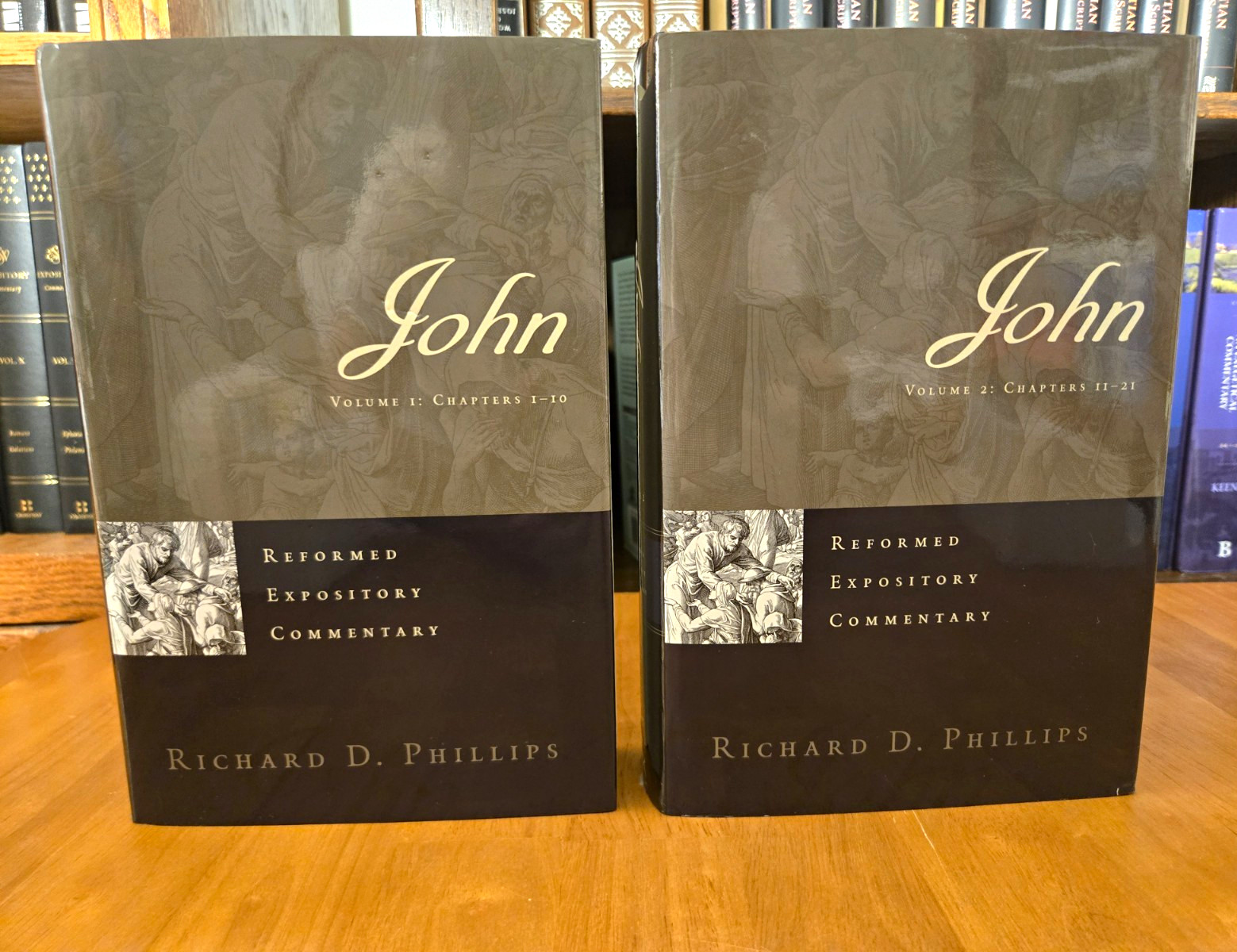 John Reformed Expository Commentary 2 Volumes P&R 2014 Richard Phillips Like New John Reformed Expository Commentary 2 Volumes P&R 2014 Richard Phillips Like New