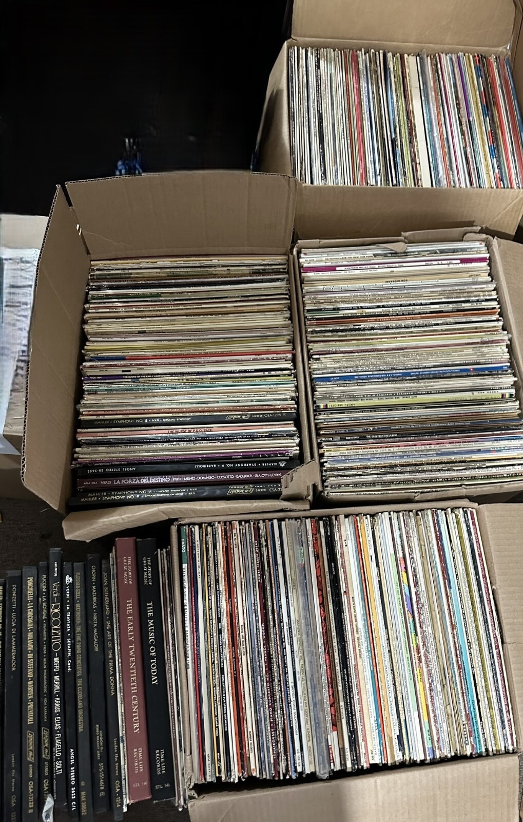 Starter Classical LP Vinyl Record Collection Lot of 10 LP's + Boxset