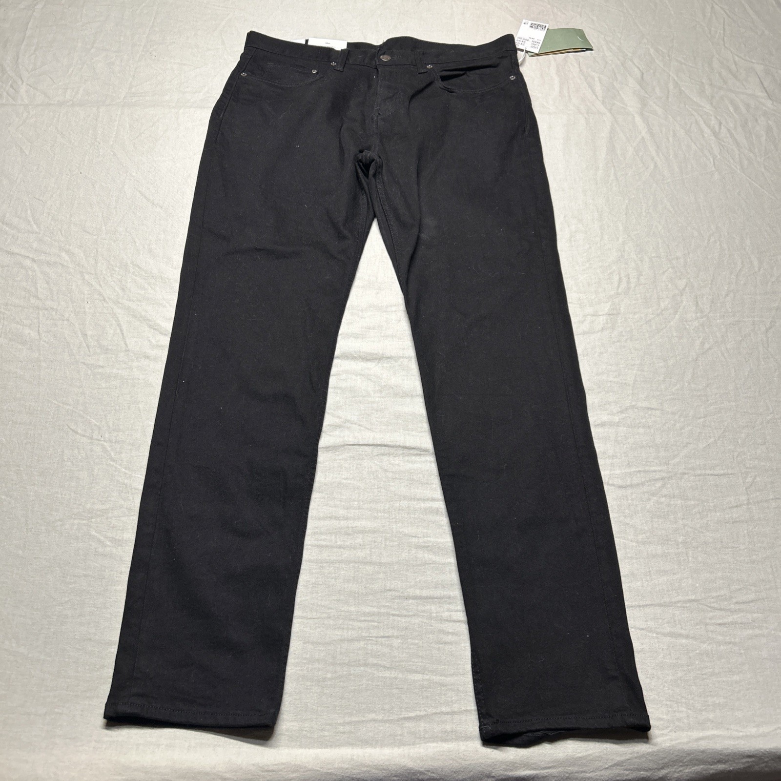 H&M Black Slim Fit Jeans Men\'s Size 34x32 New With Tags H&M Black Slim Fit Jeans Men\'s Size 34x32 New With Tags