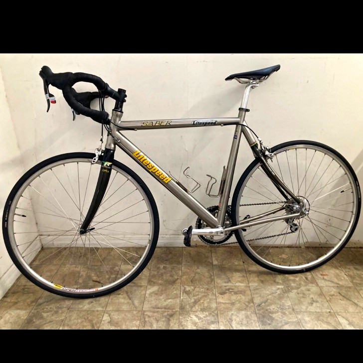 Titanium Litespeed Saber Road bike Titanium Litespeed Saber Road bike