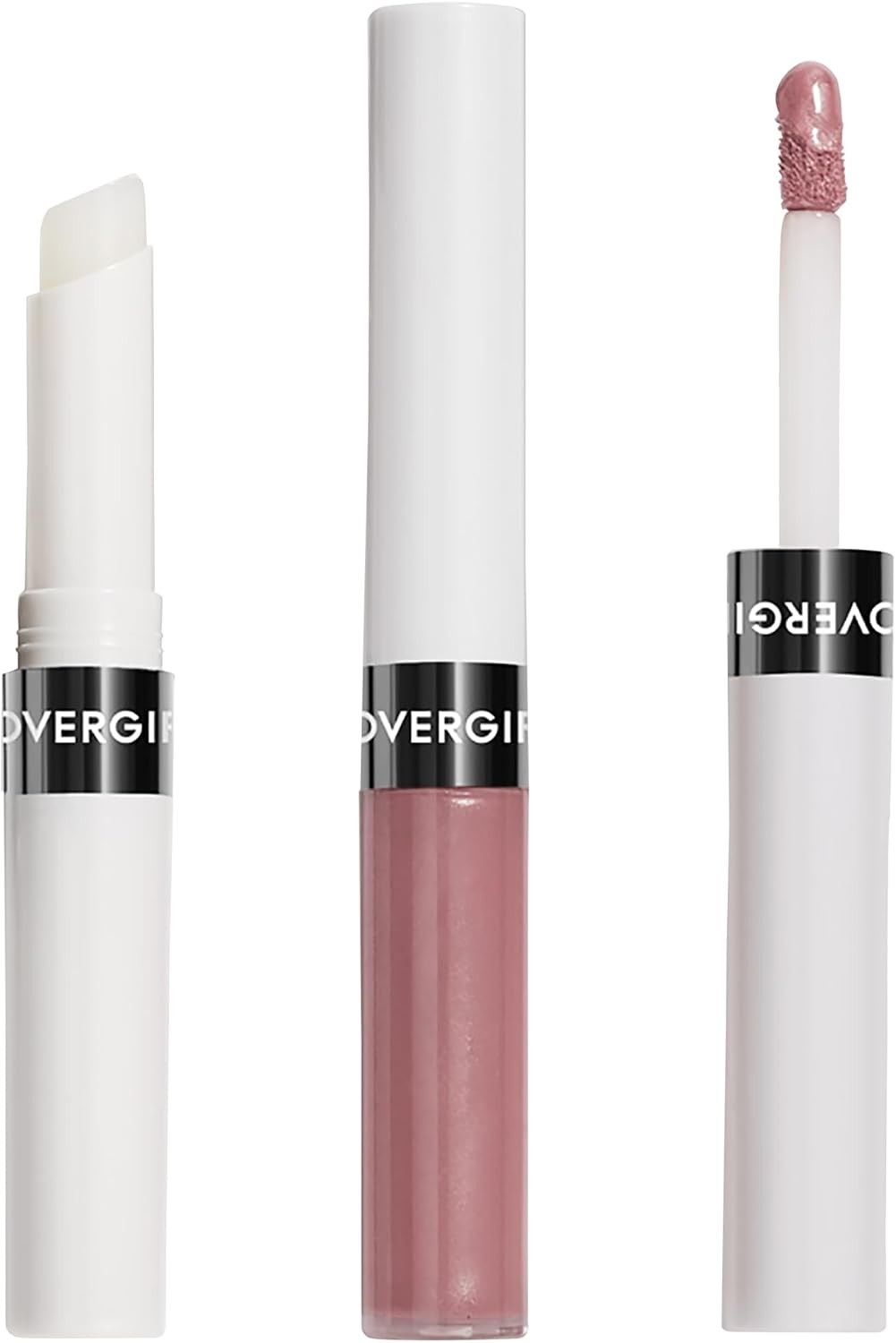 COVERGIRL 2-Pack Outlast All-Day Custom Nudes Lip Color with Topcoat Light Cool
