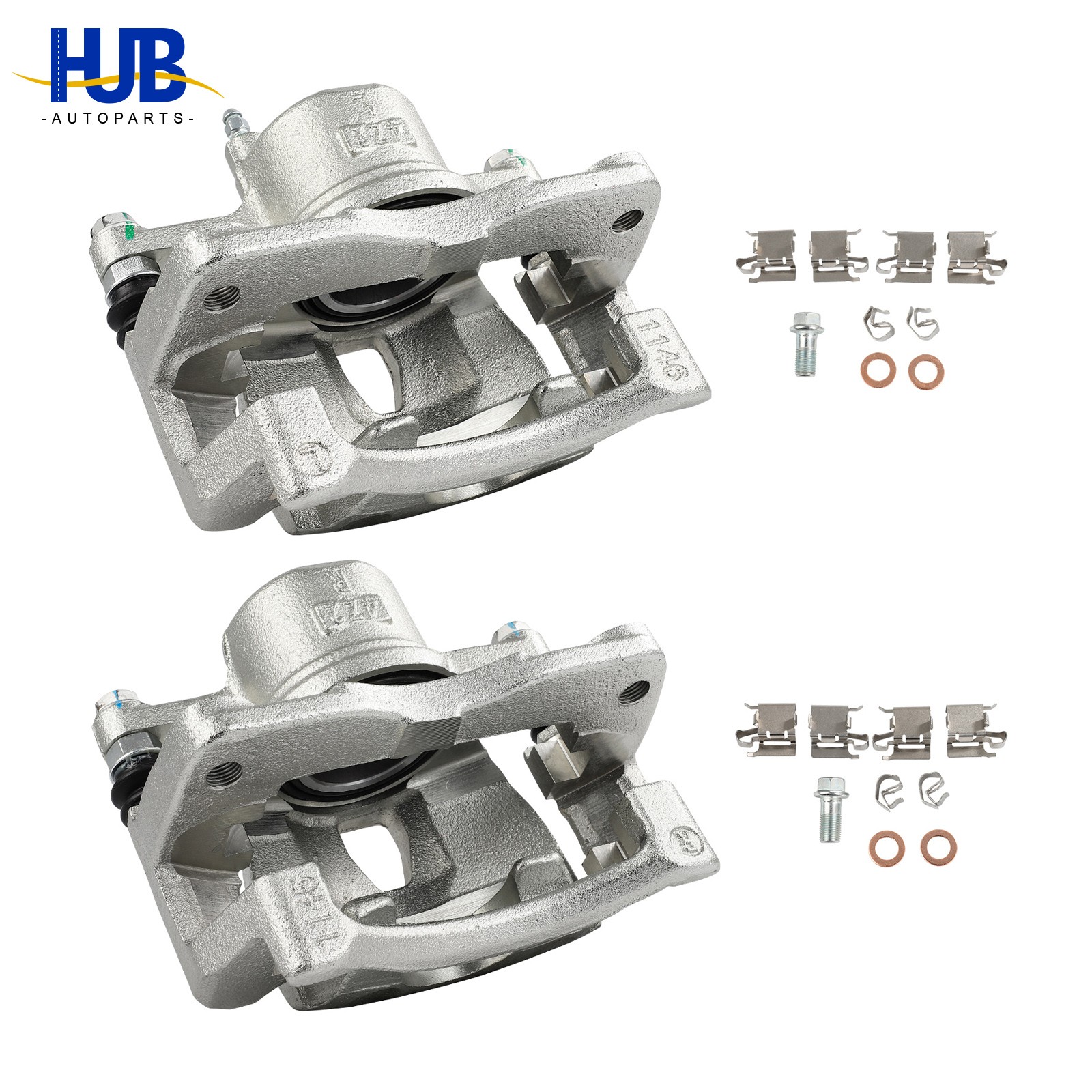 Fits 06-18 TOYOTA YARIS（Except SE) Brake Calipers w/ Bracket Front Left Right