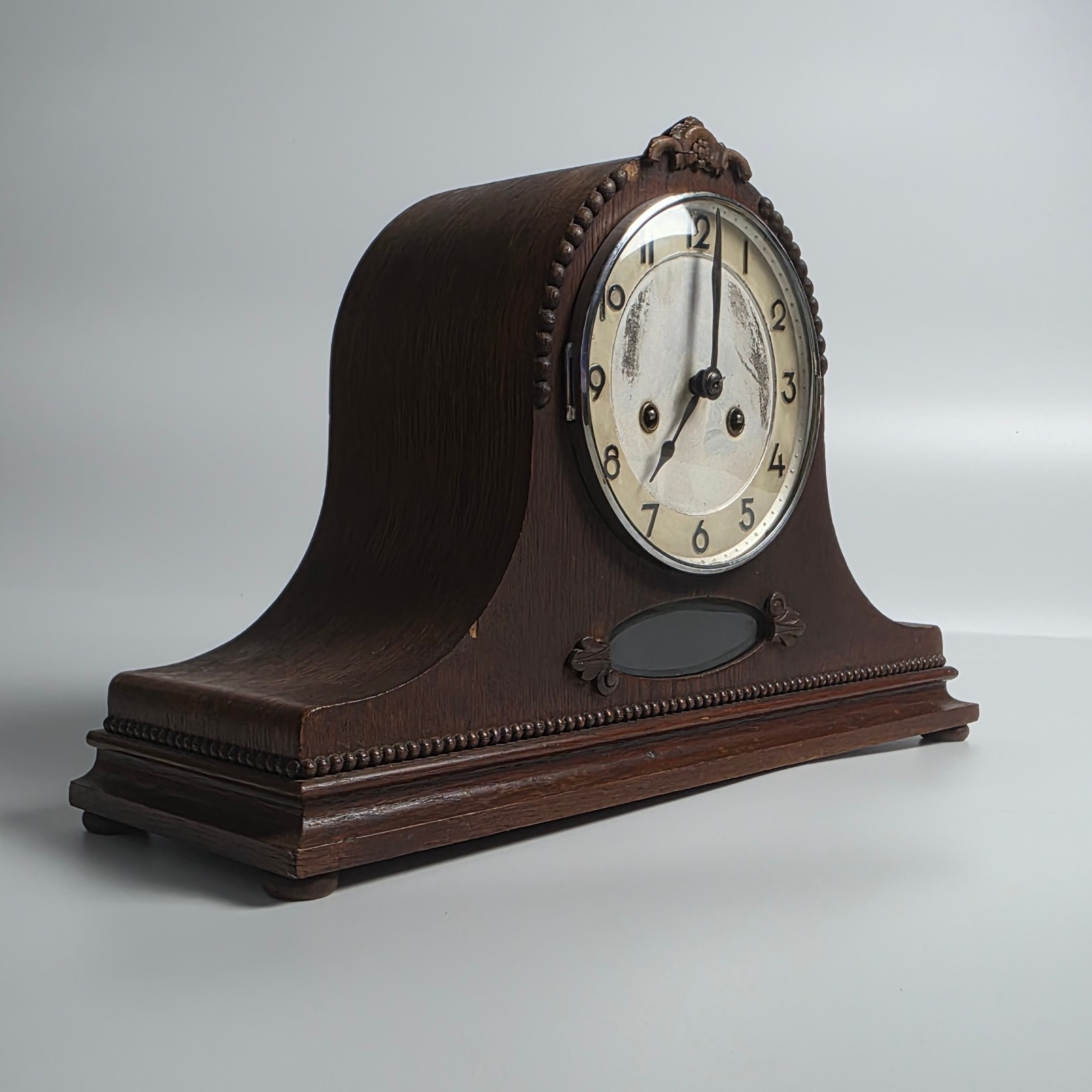 c.1910 Antique H.A.C. Mantel Clock (Junghans) German Pfeilkreuz 153/39 150