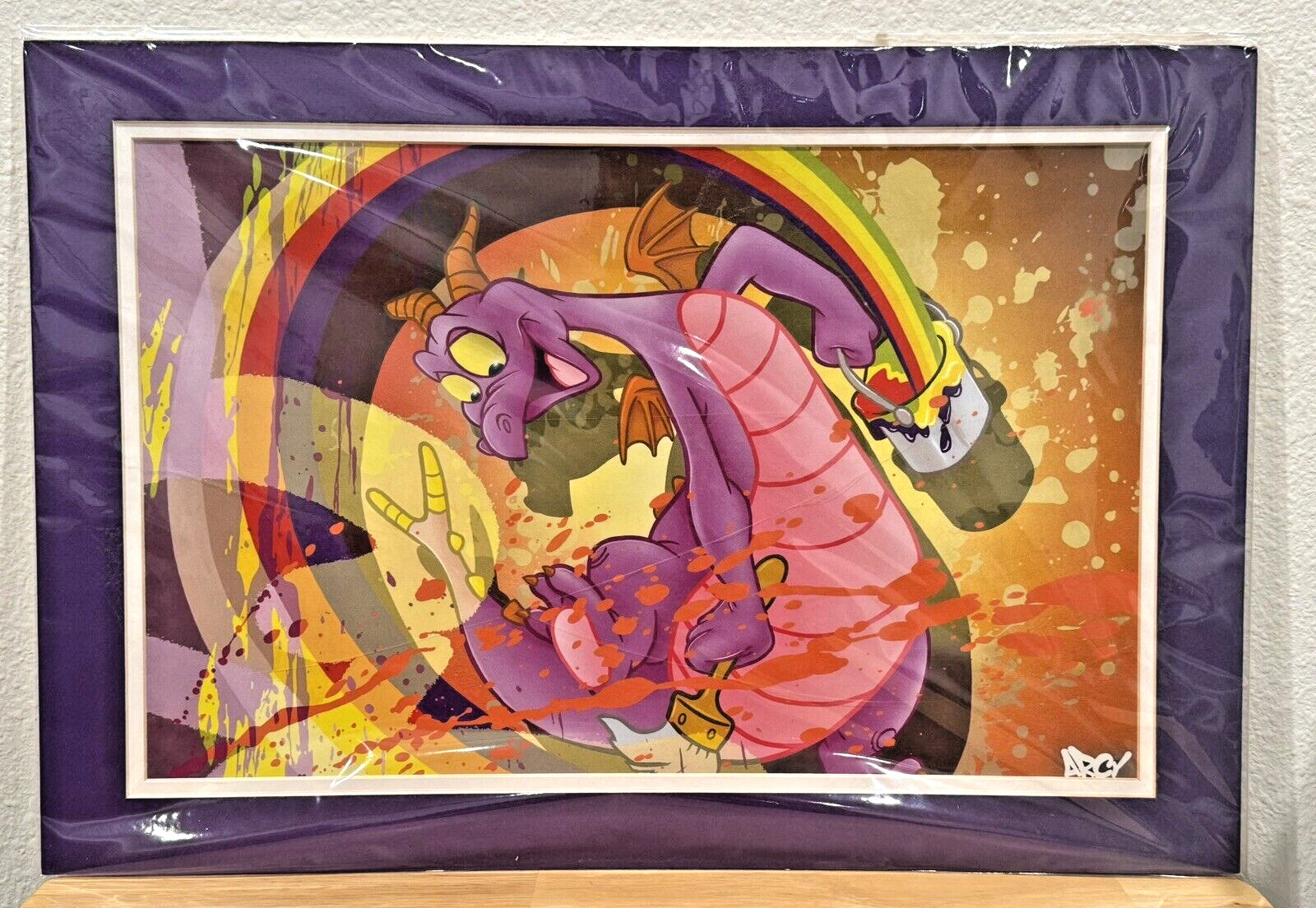 RETIRED 2018 DISNEY FINE ART FIGMENT 13.5
