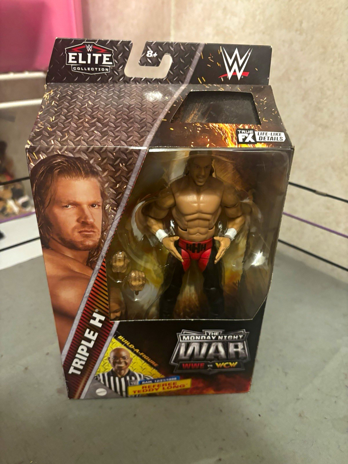 WWE Triple H Elite Collection Monday Night War Action Figure BAF Teddy Long