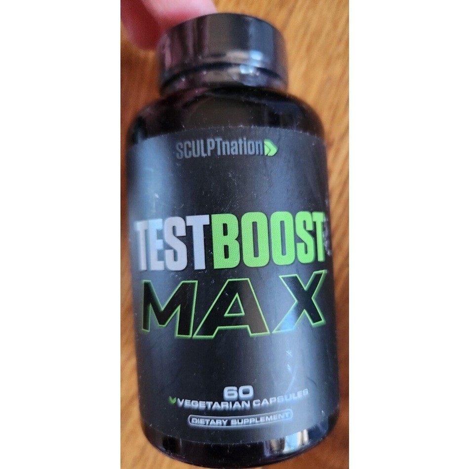 NEW！Sculptnation TEST BOOST Max Testosterone Build Muscle Men, 60 capsules