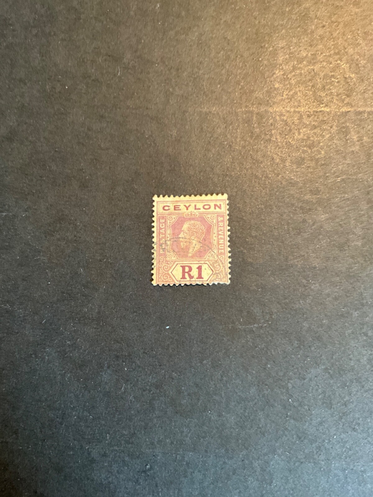 Stamps Ceylon Scott #241a used