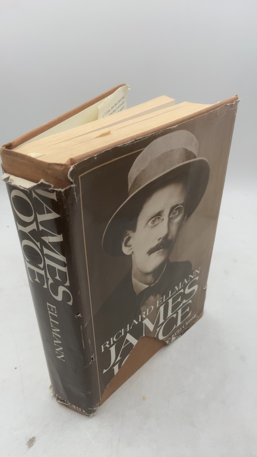 James Joyce: New and Revised Edition Richard Ellmann Hardcover 1983 James Joyce: New and Revised Edition Richard Ellmann Hardcover 1983